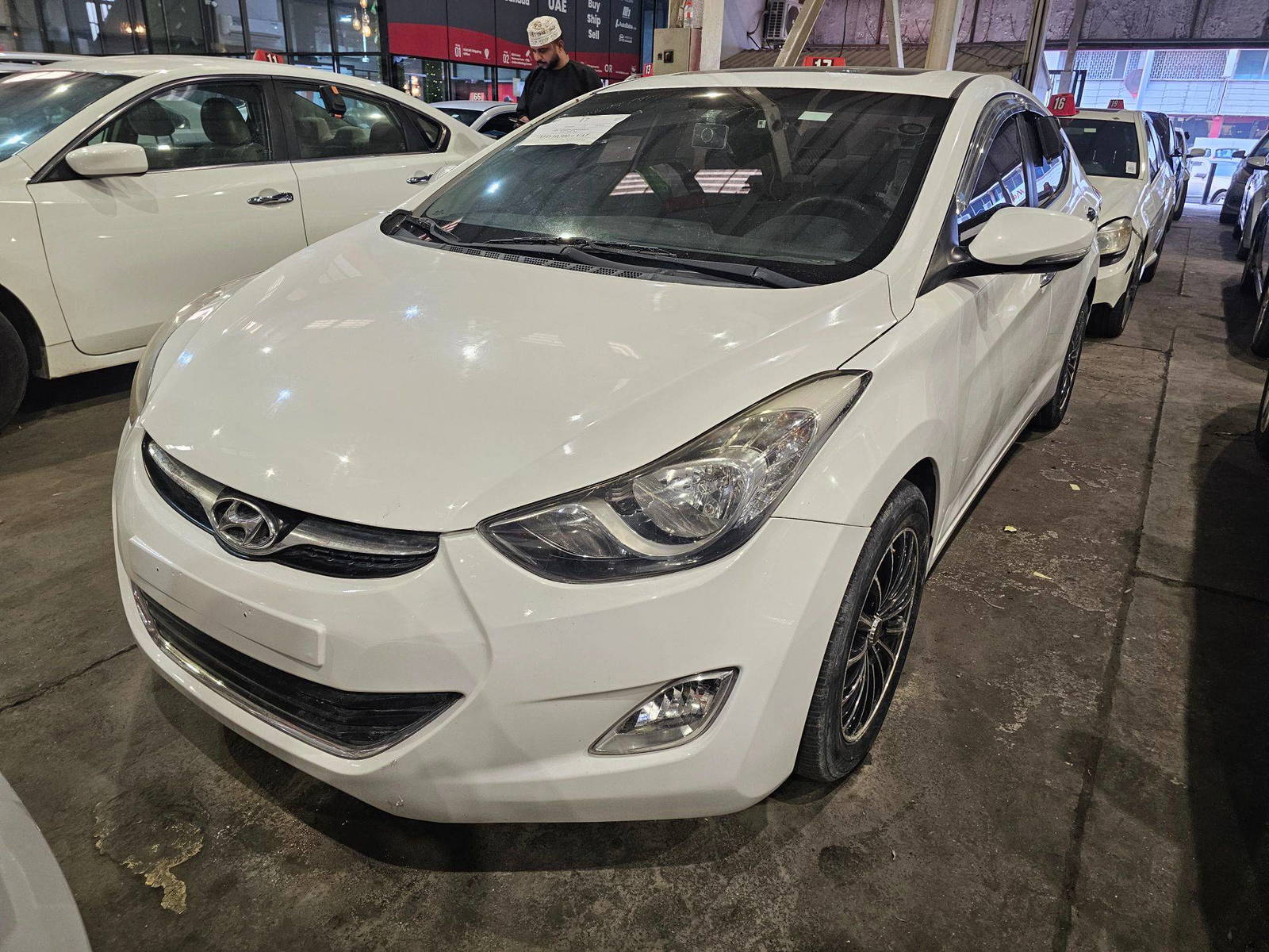 2012 HYUNDAI AVANTE — 126624 KM — Lot 530459 — Main - Marhaba Auctions Used Cars - Image 3