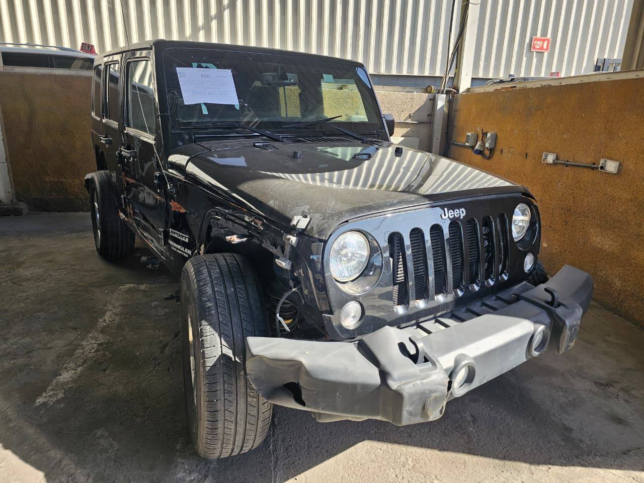 2015 JEEP WRANGLER — 116486 Miles — Lot G9FL598249 — Main - Marhaba Auctions Used Cars - Image 4