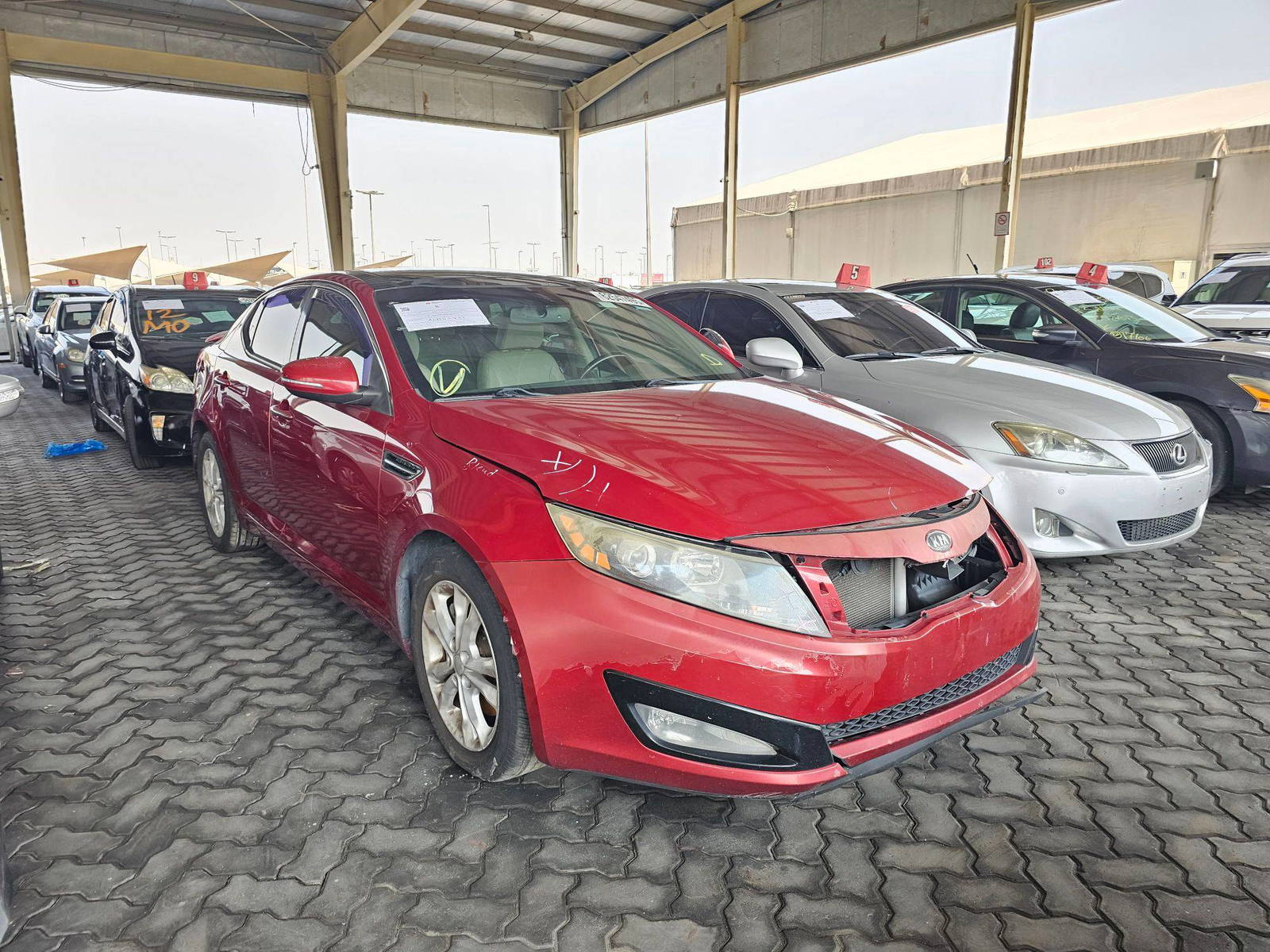 2012 KIA OPTIMA — 155887 Miles — Lot CG014747 — Souq - Marhaba Auctions Used Cars - Image 4