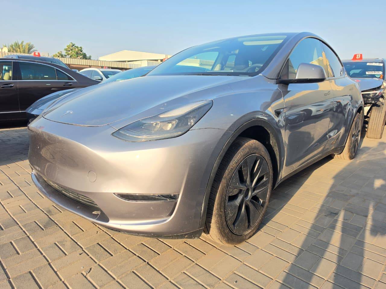 2025 TESLA MODEL Y — 8125 KM — Lot F223719 - Marhaba Auctions Used Cars - Image 3
