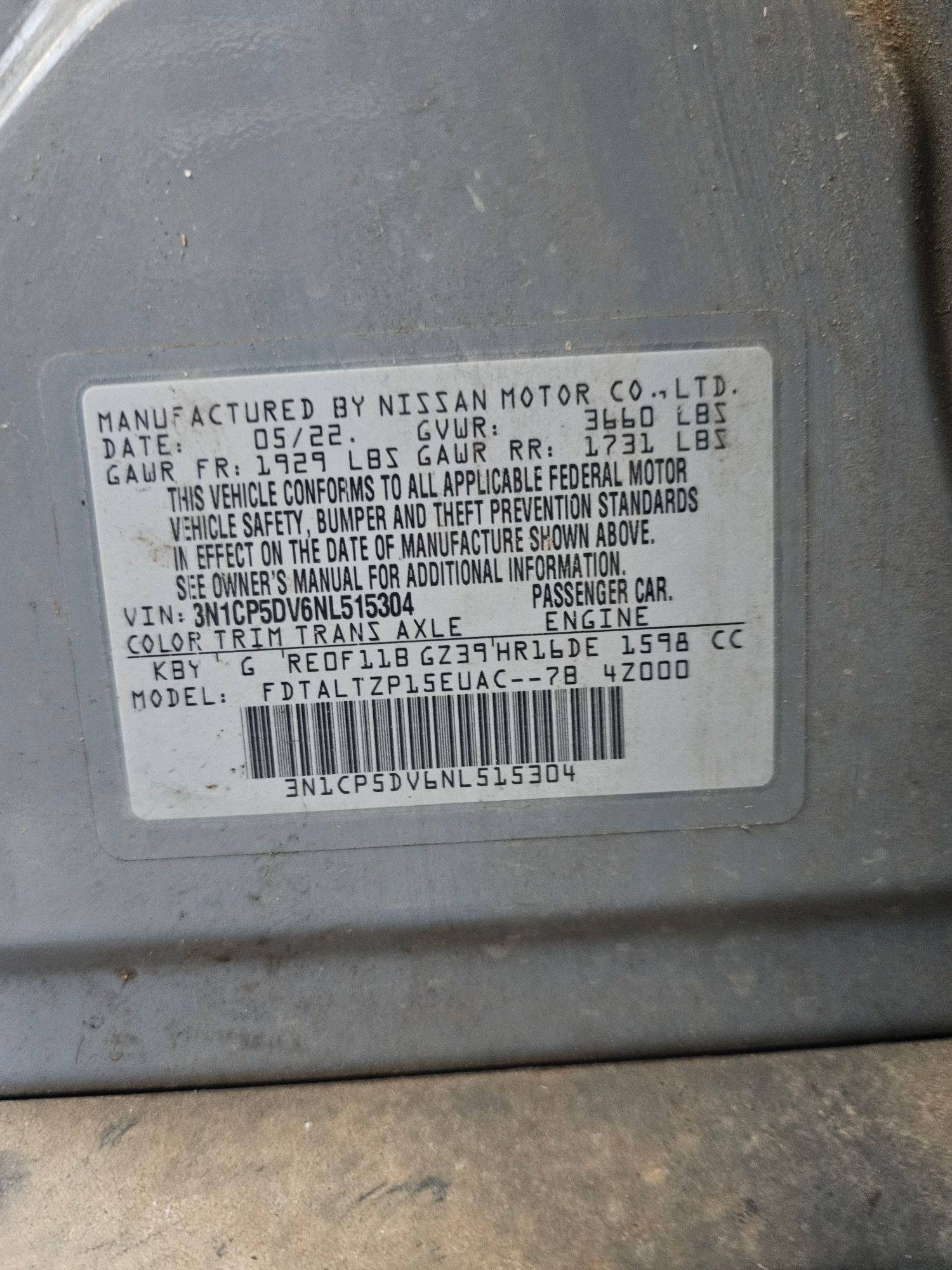 NISSAN KICKS 2022 - Marhaba Auction Used Cars - Image 9