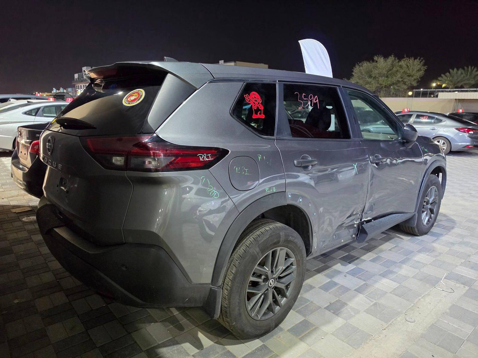 NISSAN ROGUE 2021 - Marhaba Auction Used Cars - Image 4
