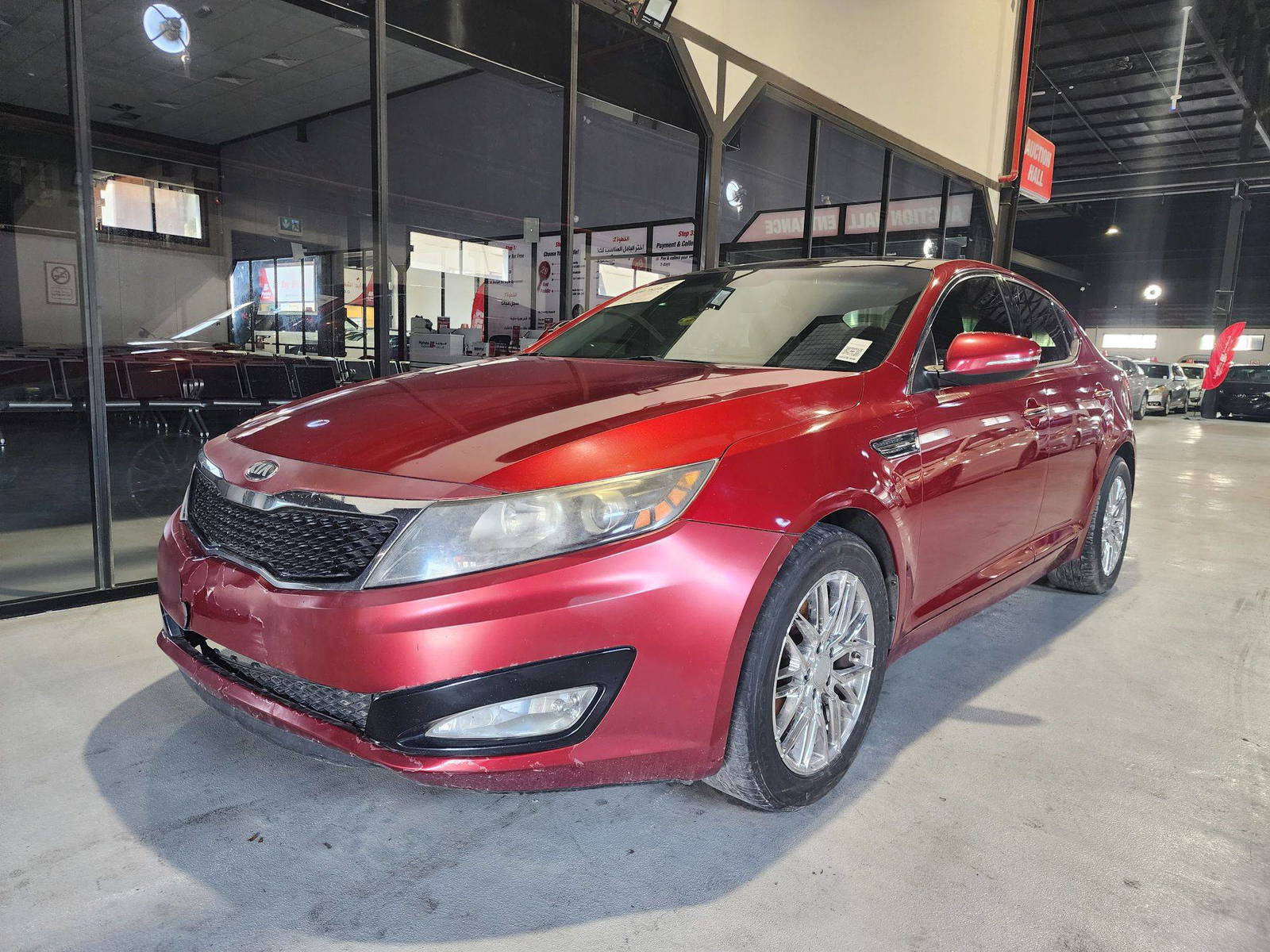 2013 KIA OPTIMA — 224192 Miles — Lot 25780 — Al Quoz - Marhaba Auctions Used Cars - Image 3