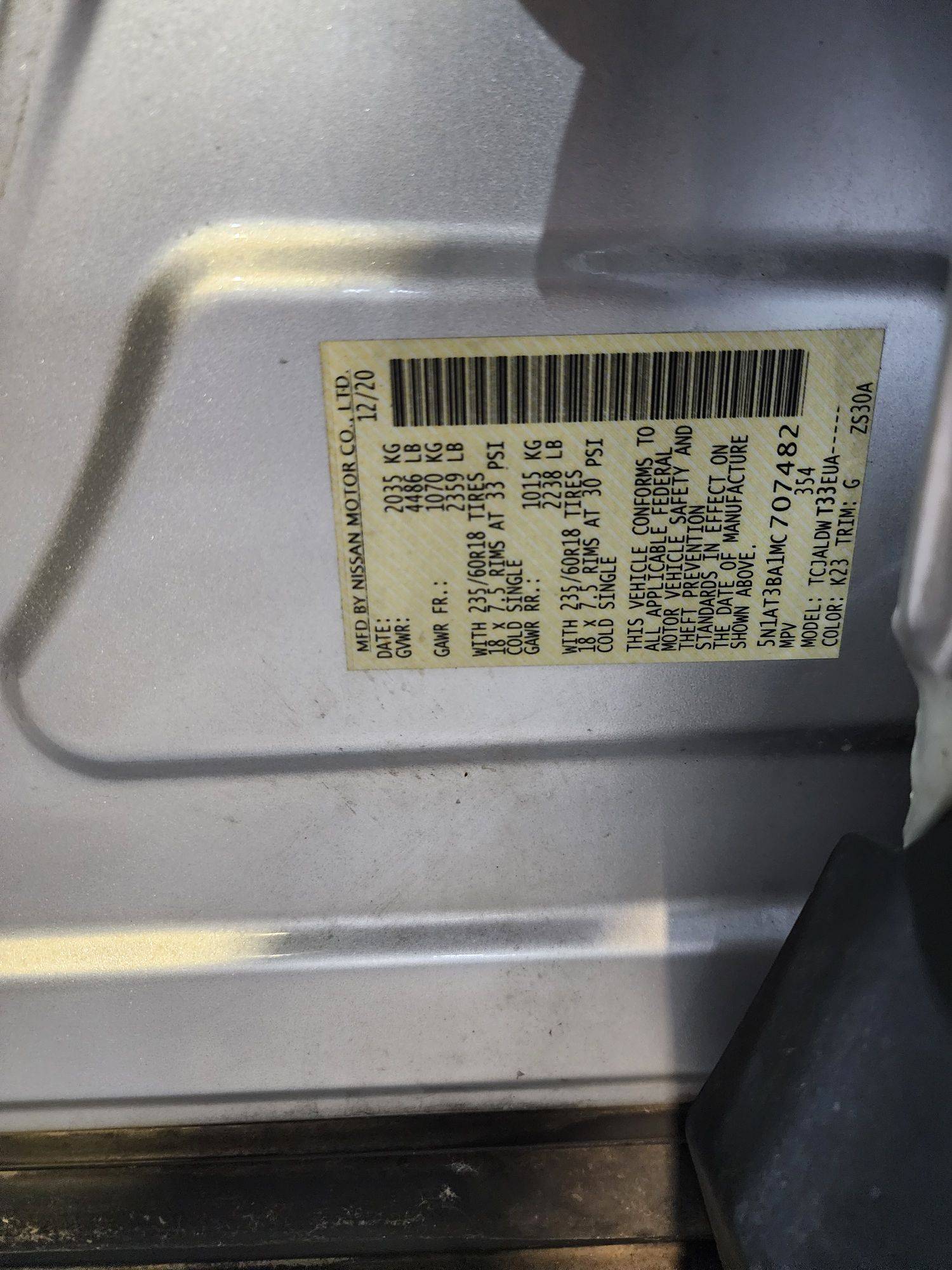 NISSAN ROGUE 2021 - Marhaba Auction Used Cars - Image 11