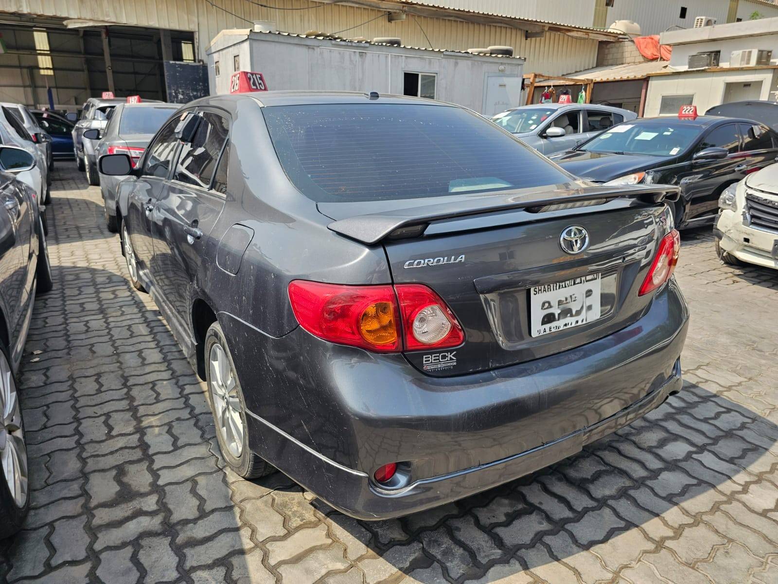 2010 TOYOTA COROLLA — sold — 206957 Miles — Lot AC405557 — Main - Marhaba Auctions Used Cars - Image 2