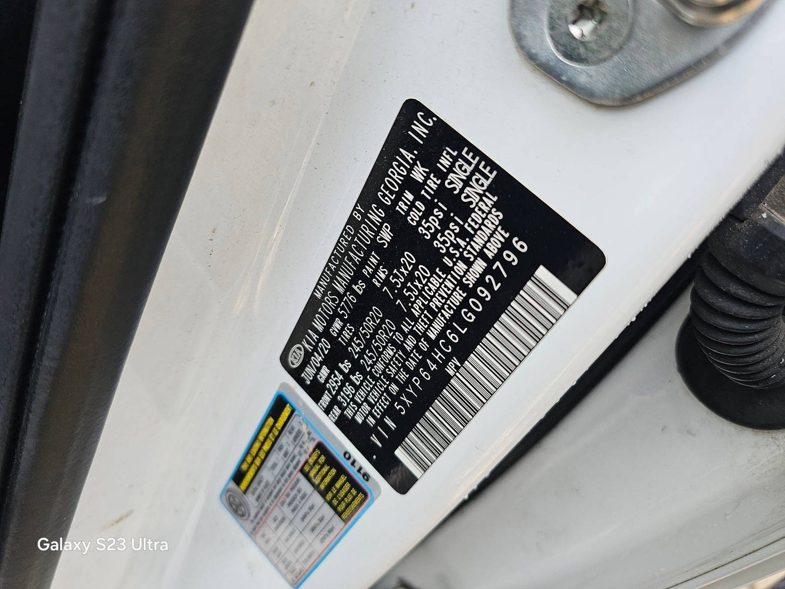 KIA TELLURIDE 2020 - Marhaba Auction Used Cars - Image 10