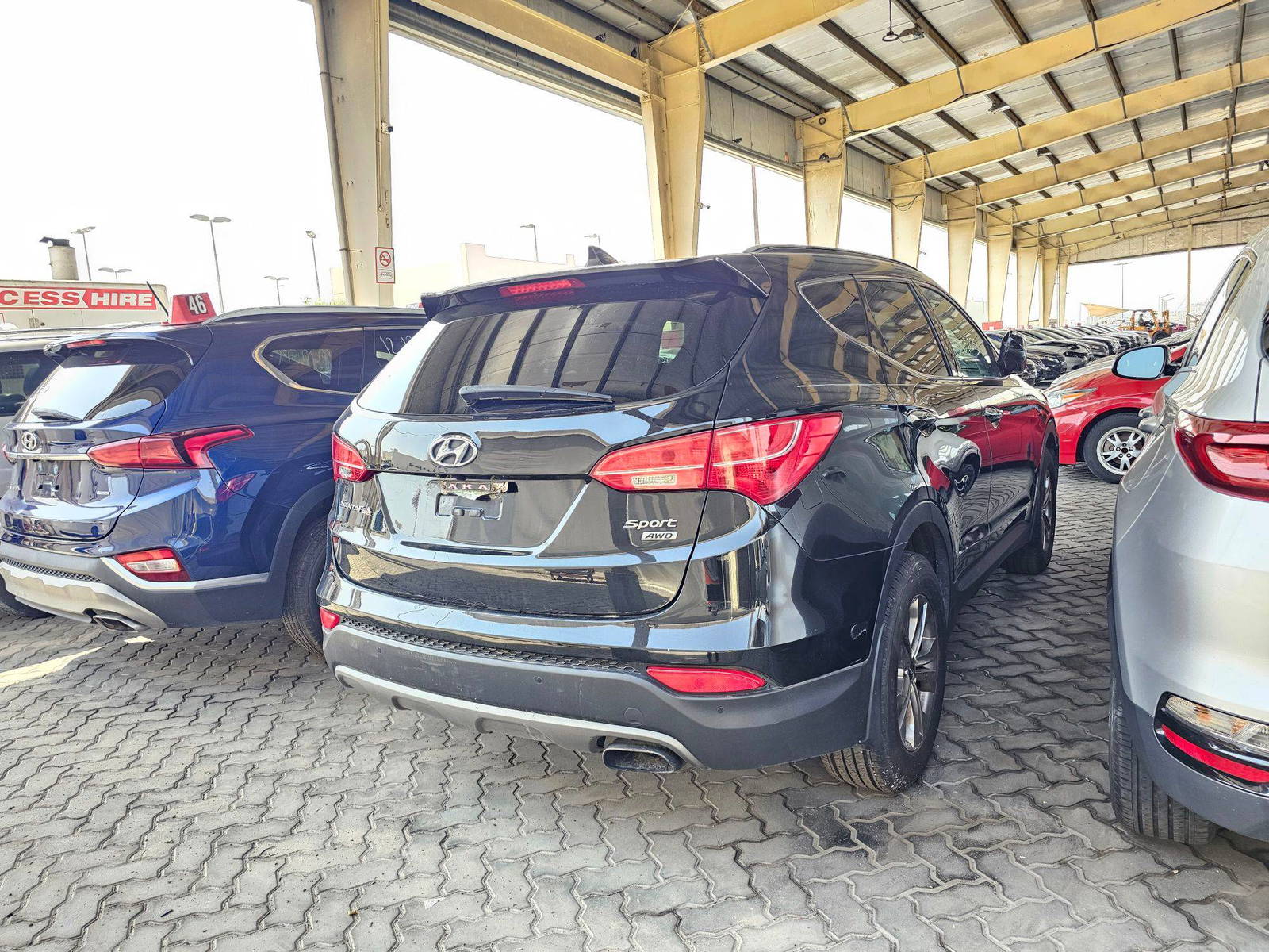 2015 HYUNDAI SANTA FE — 86482 Miles — Lot 6FG247431 — Souq - Marhaba Auctions Used Cars - Image 3