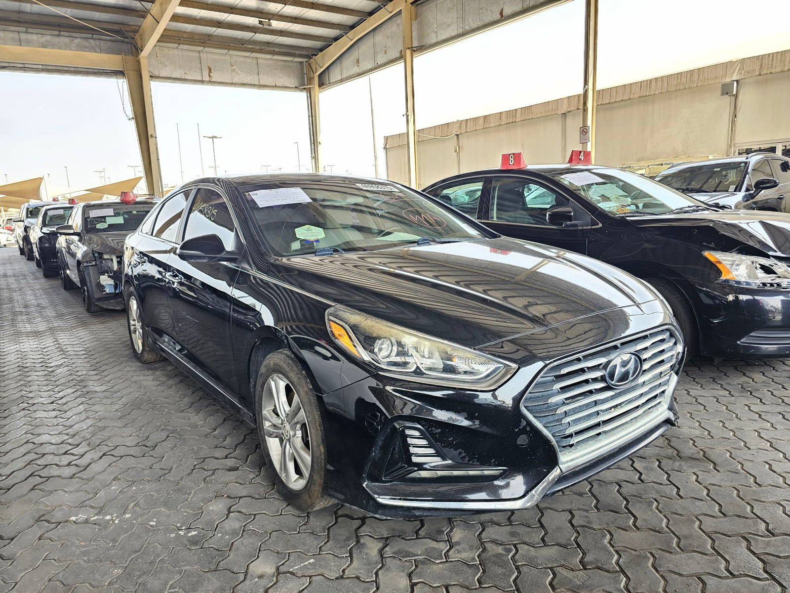 2018 HYUNDAI SONATA — 160504 Miles — Lot 46958315 — Main - Marhaba Auctions Used Cars - Image 3