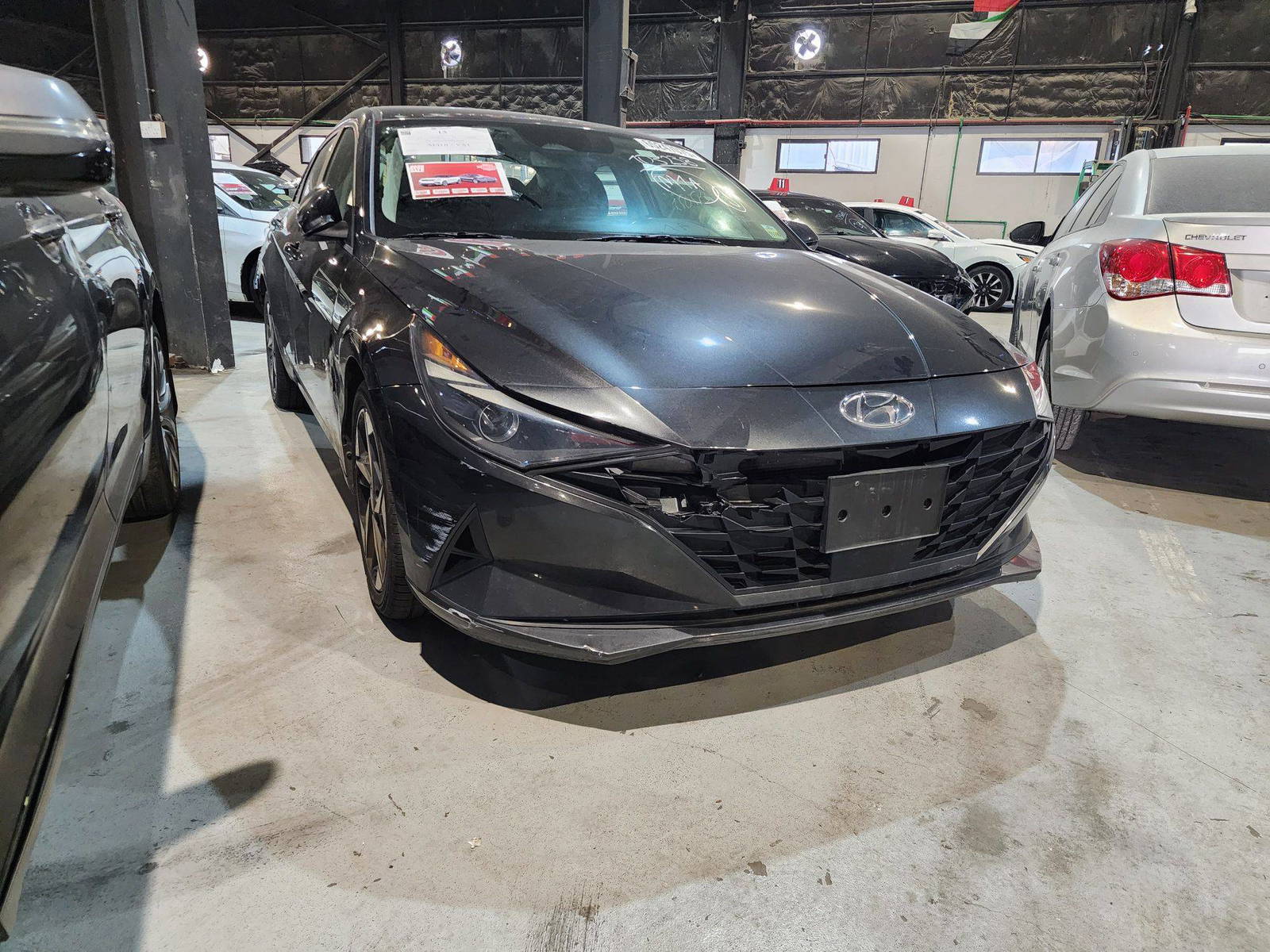 2023 HYUNDAI ELANTRA — sold — 125351 Miles — Lot XPH103238 — Main - Marhaba Auctions Used Cars - Image 3