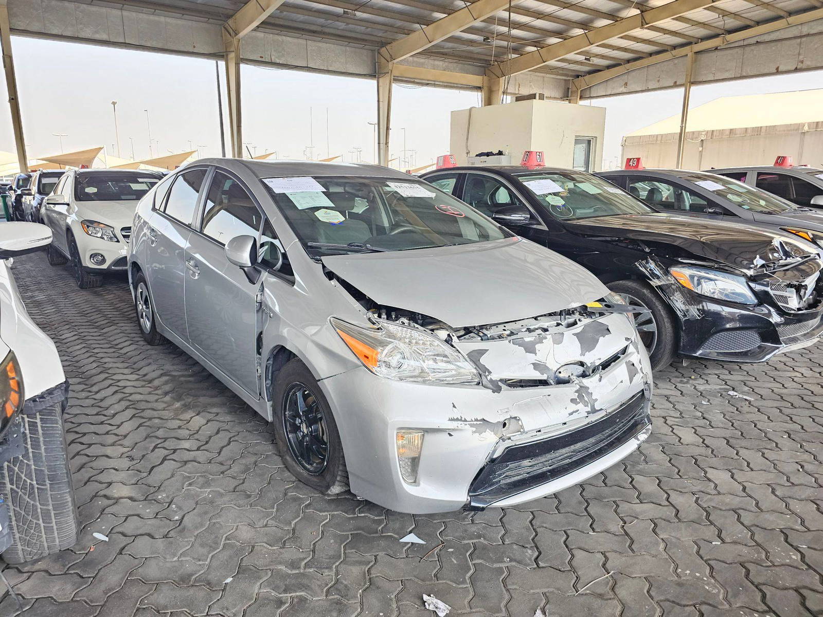2014 TOYOTA PRIUS — 218093 Miles — Lot 42513675 — Souq - Marhaba Auctions Used Cars - Image 4