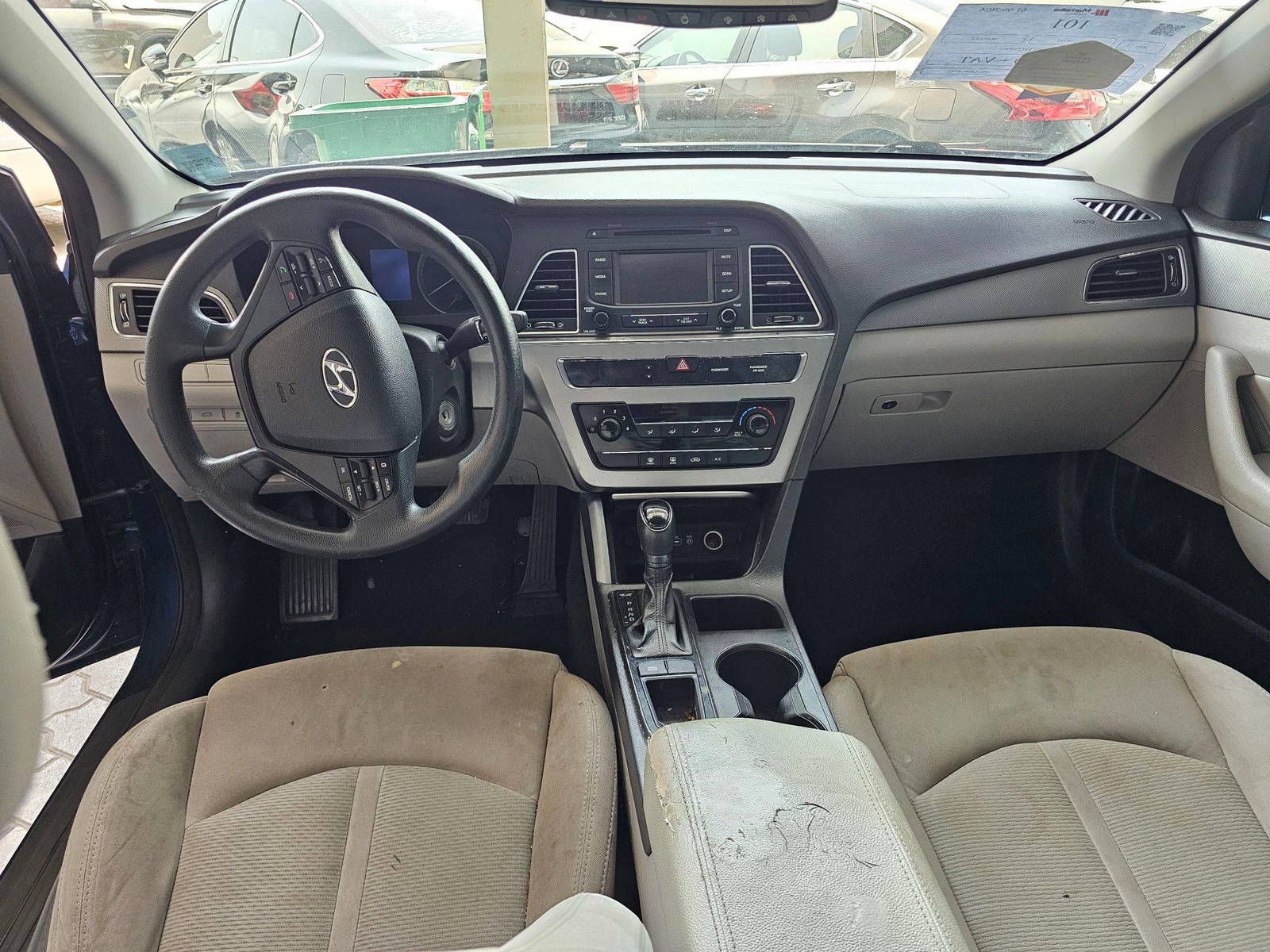 HYUNDAI SONATA 2015 - Marhaba Auction Used Cars - Image 7
