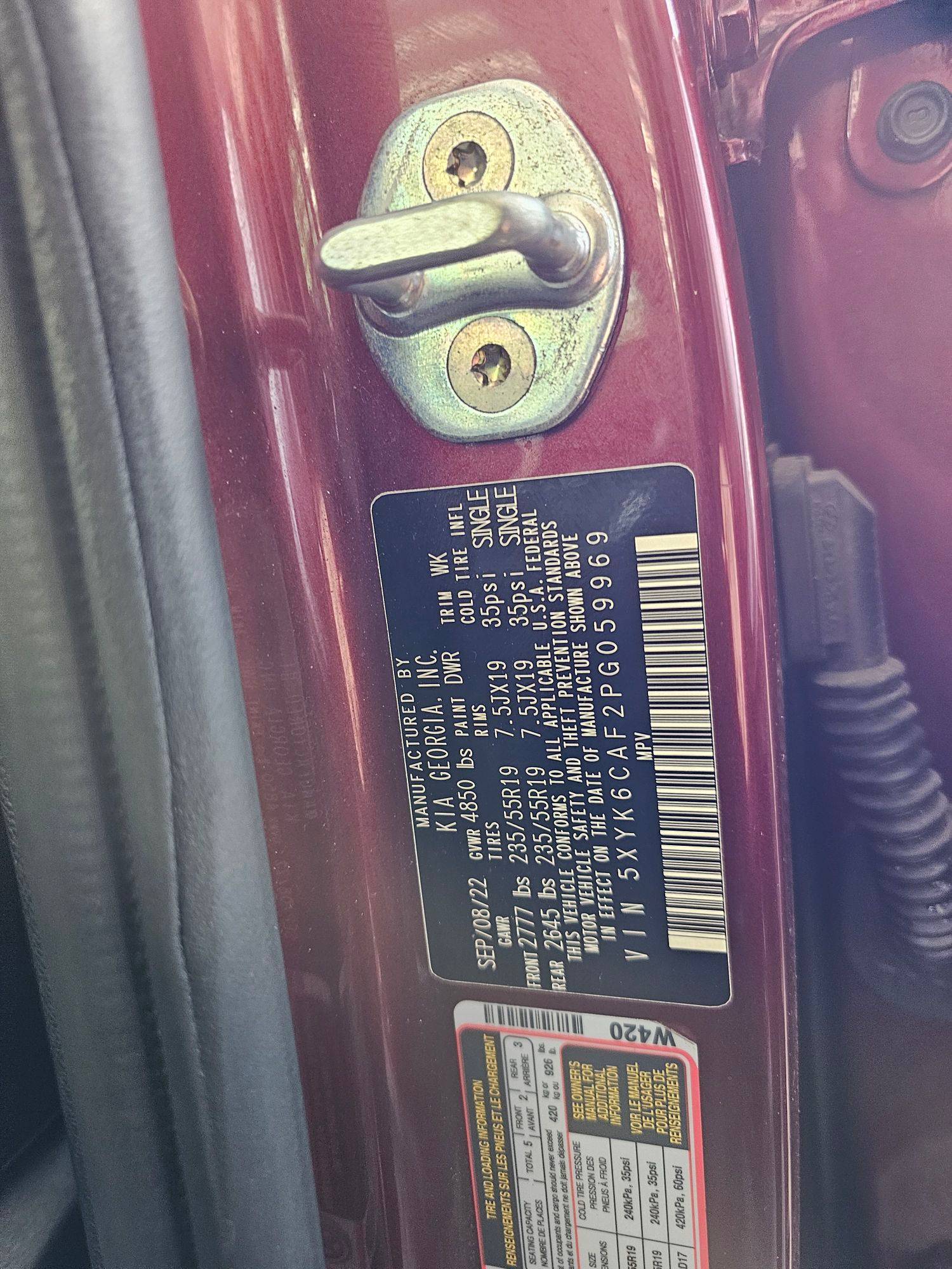 KIA SPORTAGE 2023 - Marhaba Auction Used Cars - Image 11