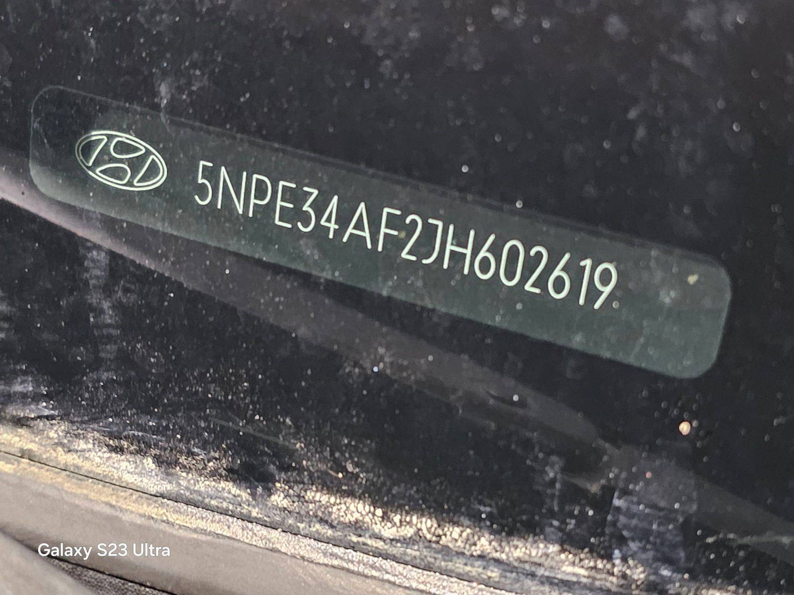 HYUNDAI SONATA 2018 - Marhaba Auction Used Cars - Image 7