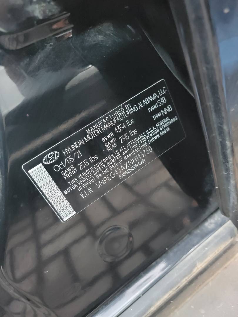 HYUNDAI SONATA 2022 - Marhaba Auction Used Cars - Image 17