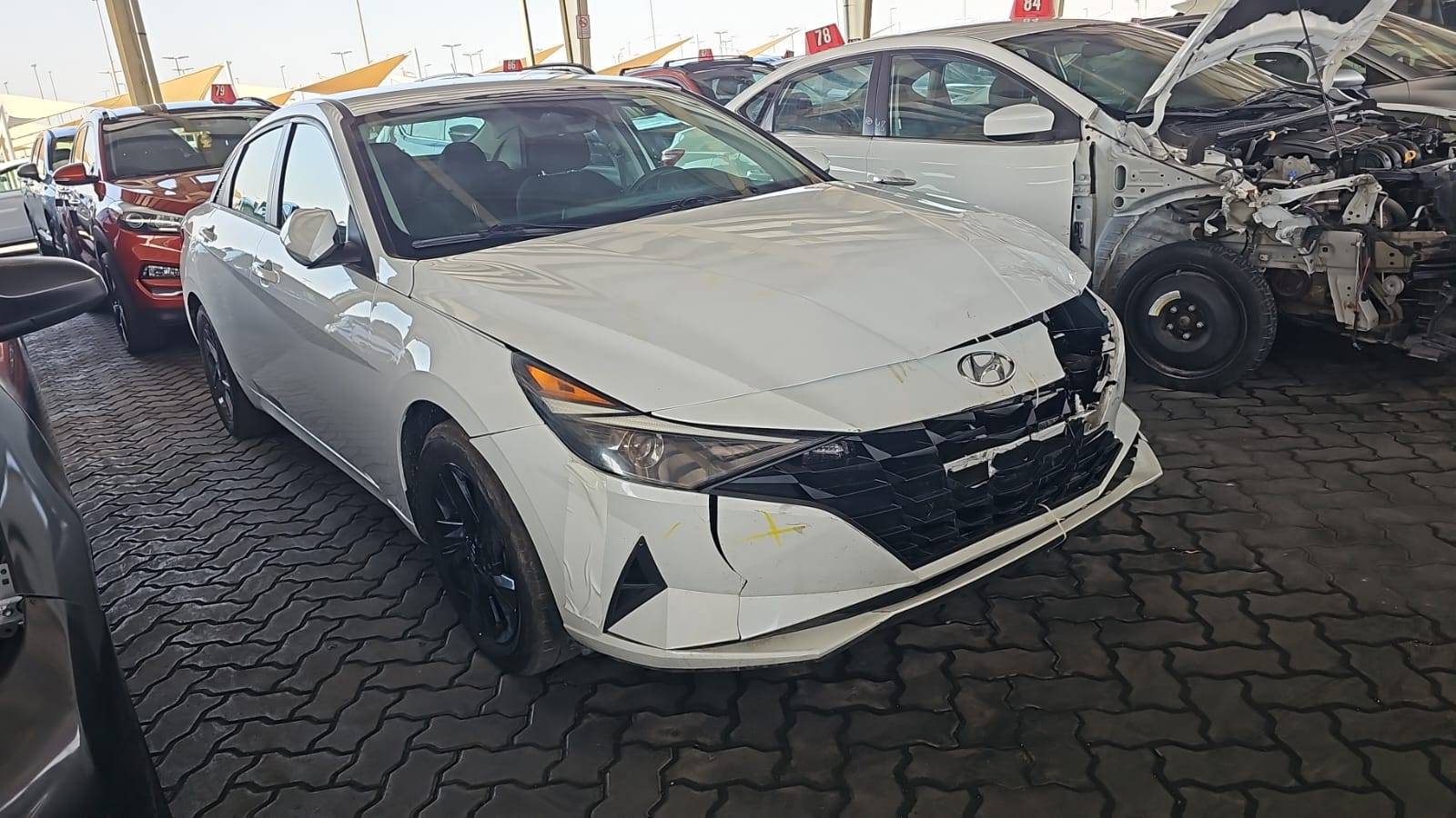 HYUNDAI ELANTRA 2021 - Marhaba Auction Used Cars - Image 8