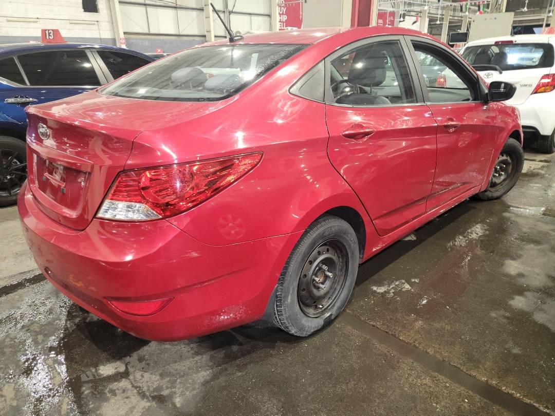 2013 HYUNDAI ACCENT — 130121 Miles — Lot U405736 - Marhaba Auctions Used Cars - Image 4