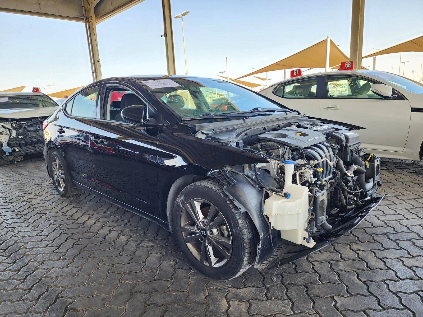 2017 HYUNDAI ELANTRA — 157846 Miles — Lot H135618 — Souq - Marhaba Auctions Used Cars - Image 4