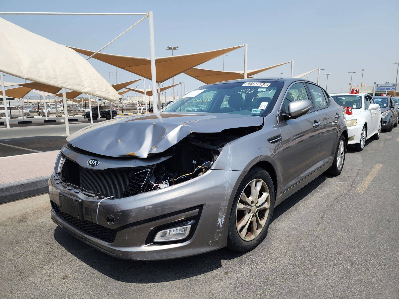 2015 KIA OPTIMA — 74501 Miles — Lot 2454 — Souq - Marhaba Auctions Used Cars - Image 15