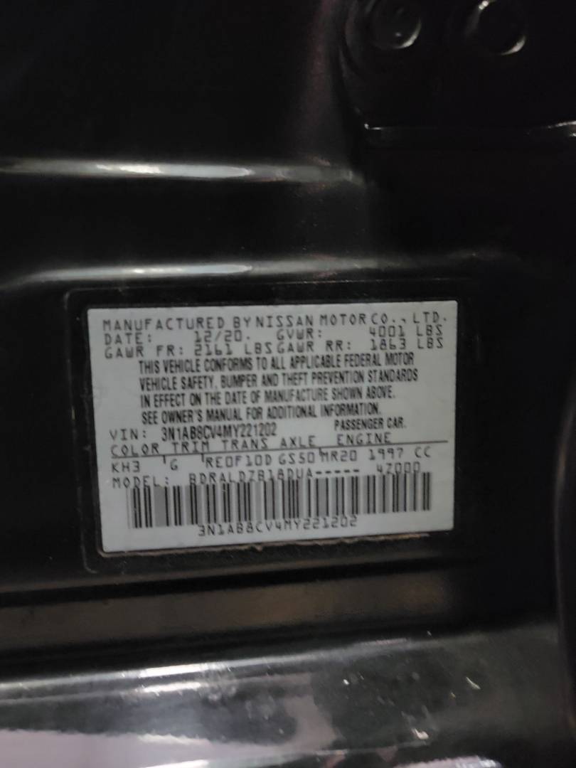 2021 NISSAN SENTRA — 97334 Miles — Lot MY221202 — Main - Marhaba Auctions Used Cars - Image 10