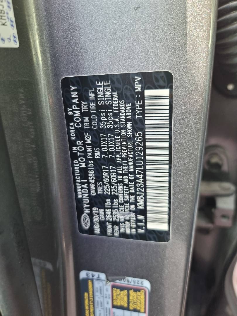 HYUNDAI TUCSON 2020 - Marhaba Auction Used Cars - Image 10