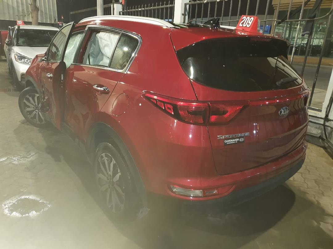 2017 KIA SPORTAGE — 42334 Miles — Lot 37710013 - Marhaba Auctions Used Cars - Image 3
