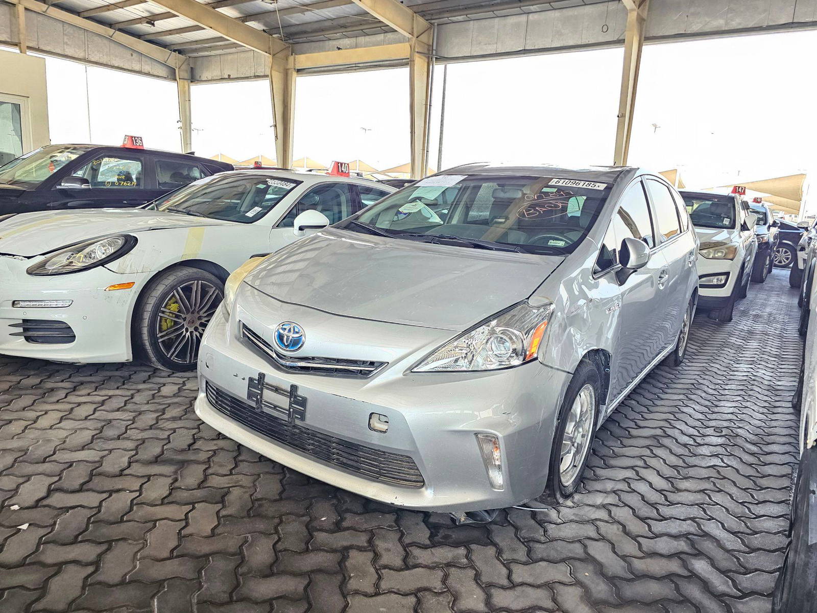 2014 TOYOTA PRIUS V — 213991 Miles — Lot EJ012847 — Souq - Marhaba Auctions Used Cars - Image 5