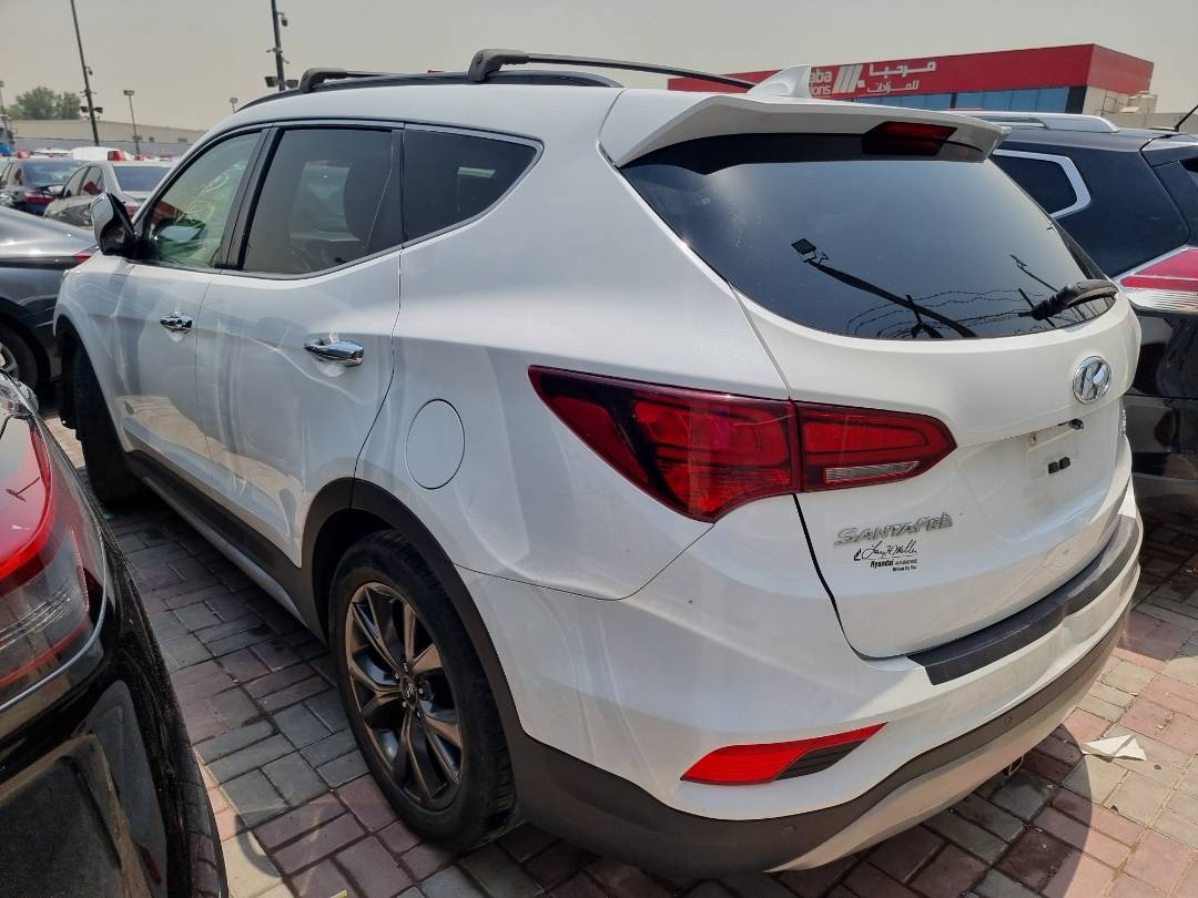 2017 HYUNDAI SANTA FE — 135382 Miles — Lot 1025478 — Ind. 12 - Marhaba Auctions Used Cars - Image 3