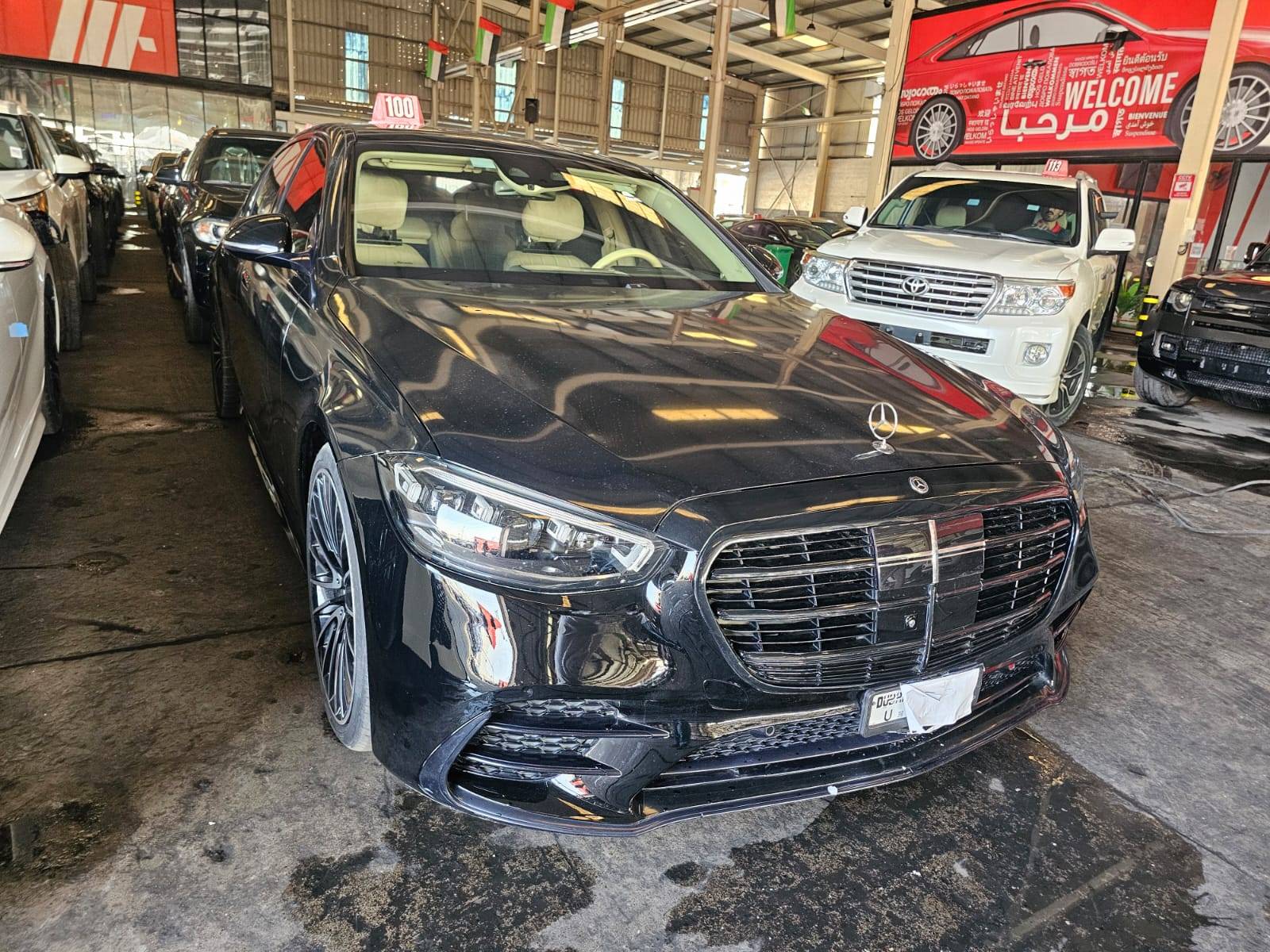 2022 MERCEDES BENZ S 500 4MATIC — 25324 Miles — Lot 7NA076715 — Main - Marhaba Auctions Used Cars - Image 3