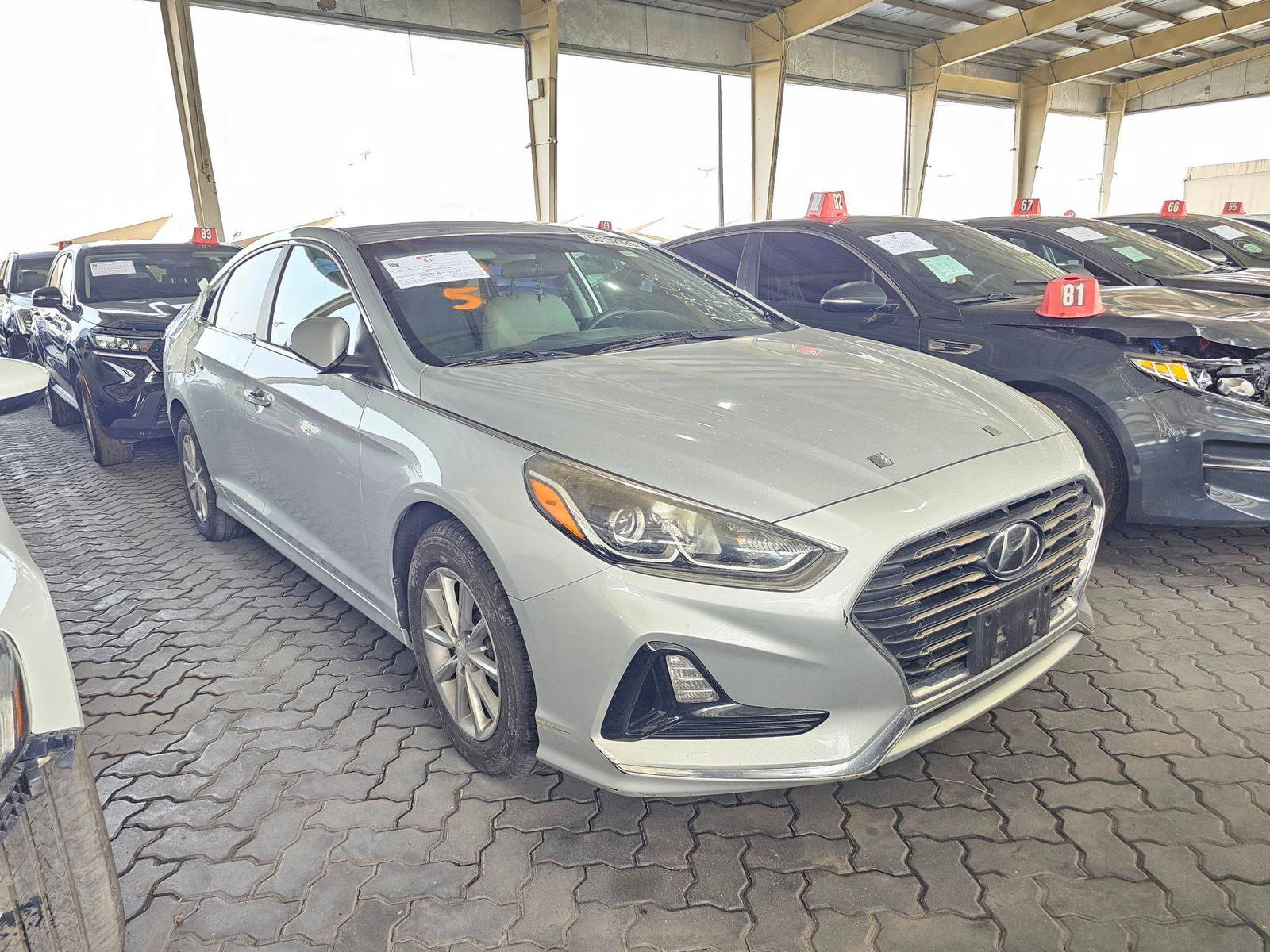 2019 HYUNDAI SONATA — 89299 Miles — Lot 3KH752663 — Souq - Marhaba Auctions Used Cars - Image 3