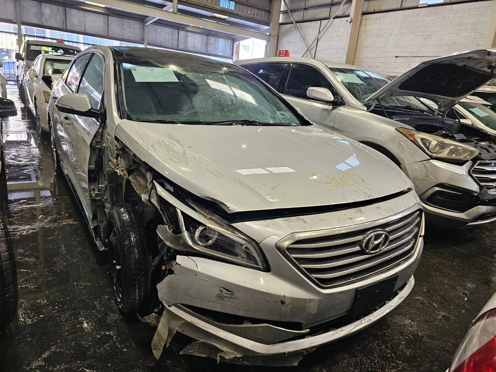 HYUNDAI SONATA 2015 - Marhaba Auction Used Cars - Image 4