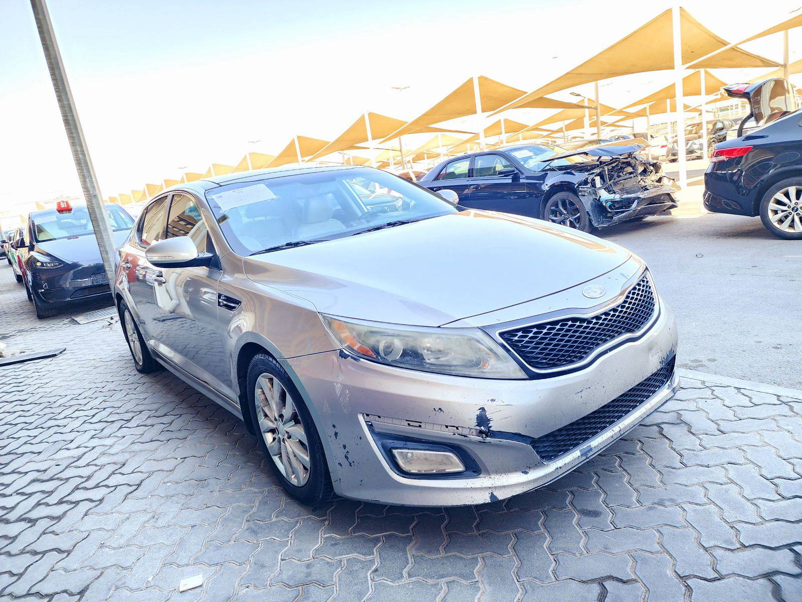 2014 KIA OPTIMA — 234168 Miles — Lot G282431 — Souq - Marhaba Auctions Used Cars - Image 4