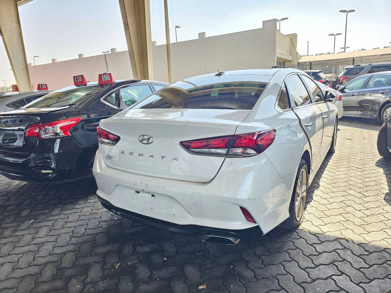 2018 HYUNDAI SONATA SPORT — 91148 Miles — Lot JH632061 — Souq - Marhaba Auctions Used Cars - Image 3