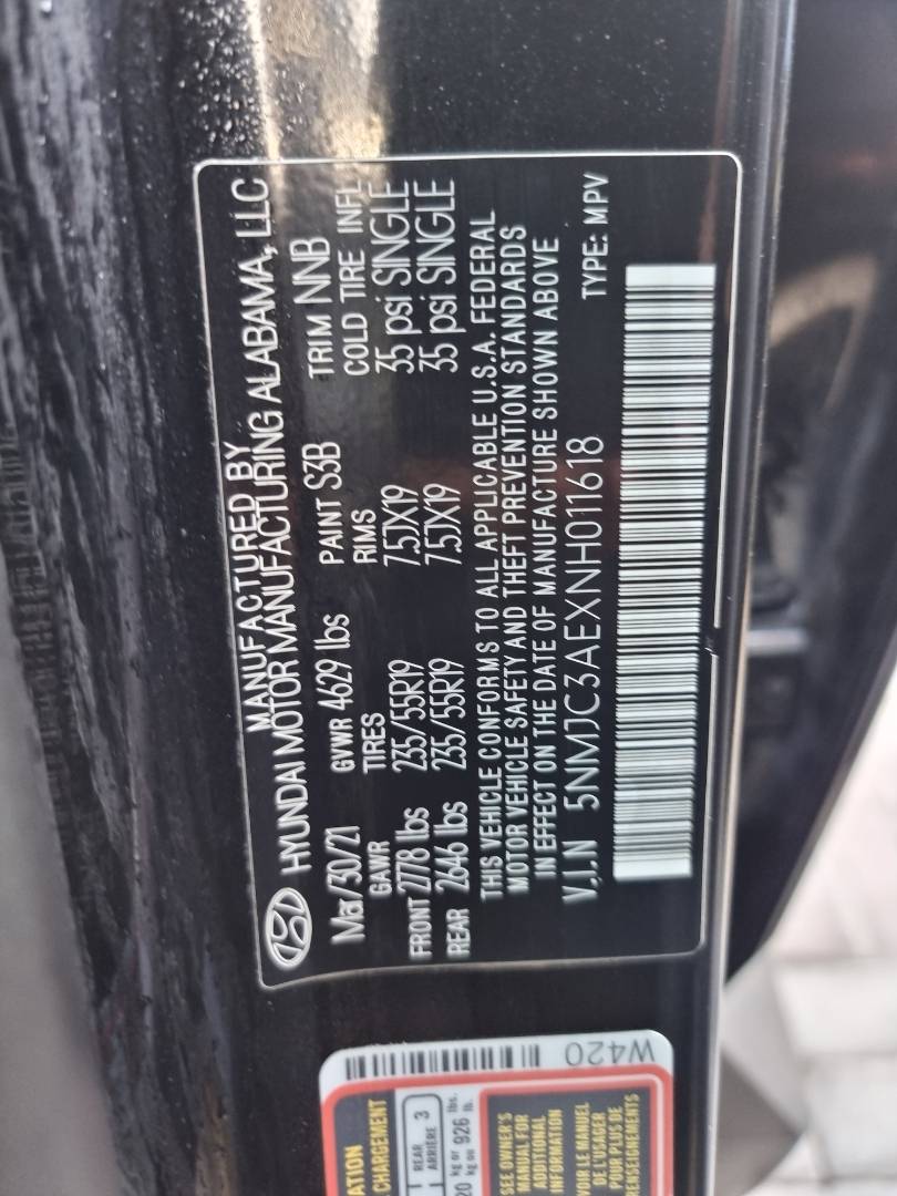 HYUNDAI TUCSON 2022 - Marhaba Auction Used Cars - Image 8