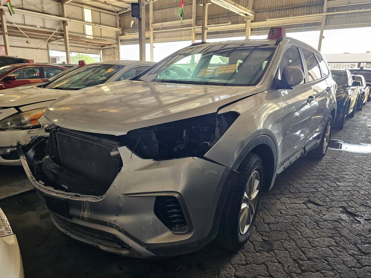 2017 HYUNDAI SANTA FE — 105957 Miles — Lot HU175857 — Main - Marhaba Auctions Used Cars - Image 2