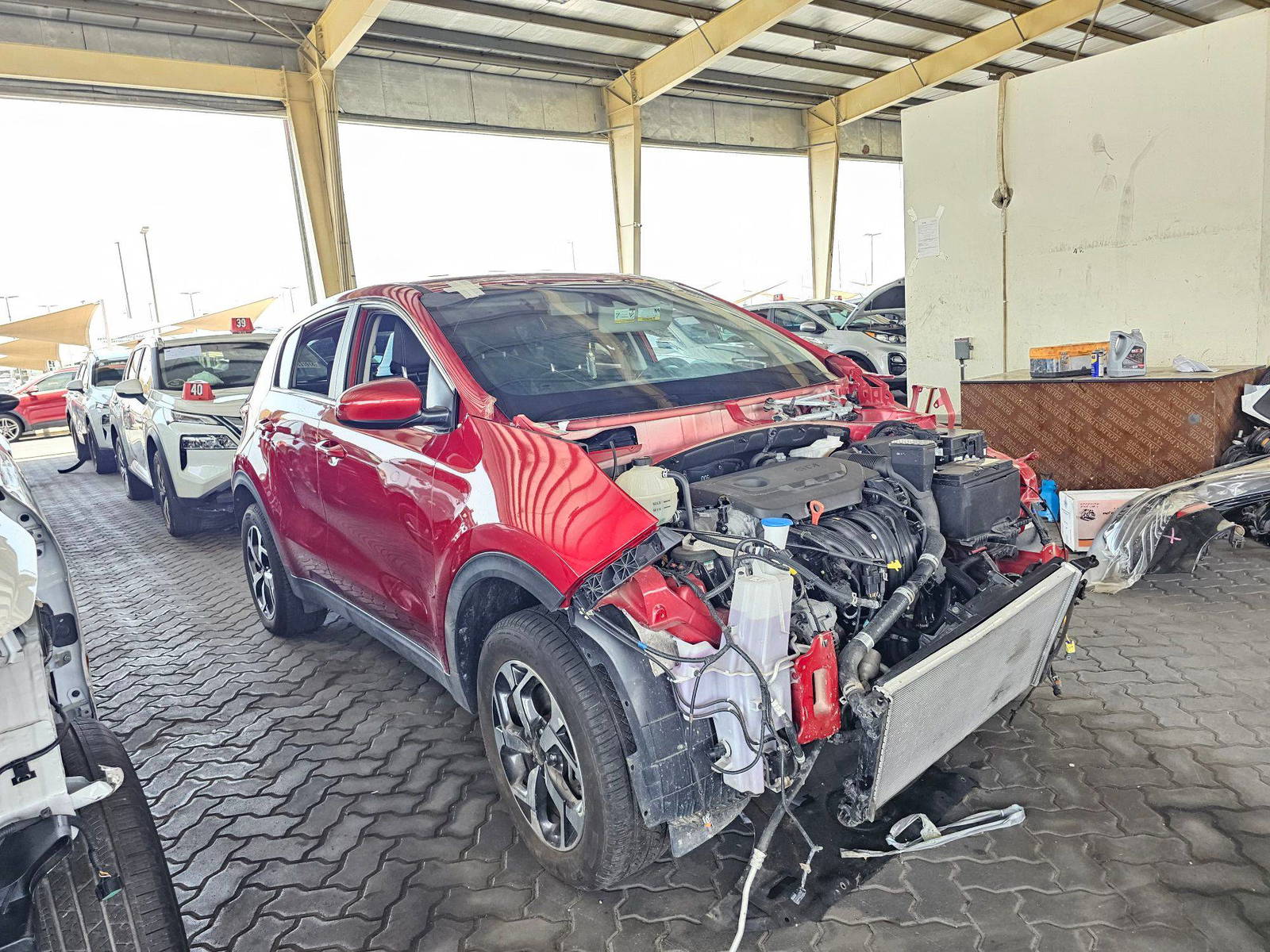 KIA SPORTAGE 2021 - Marhaba Auction Used Cars - Image 4