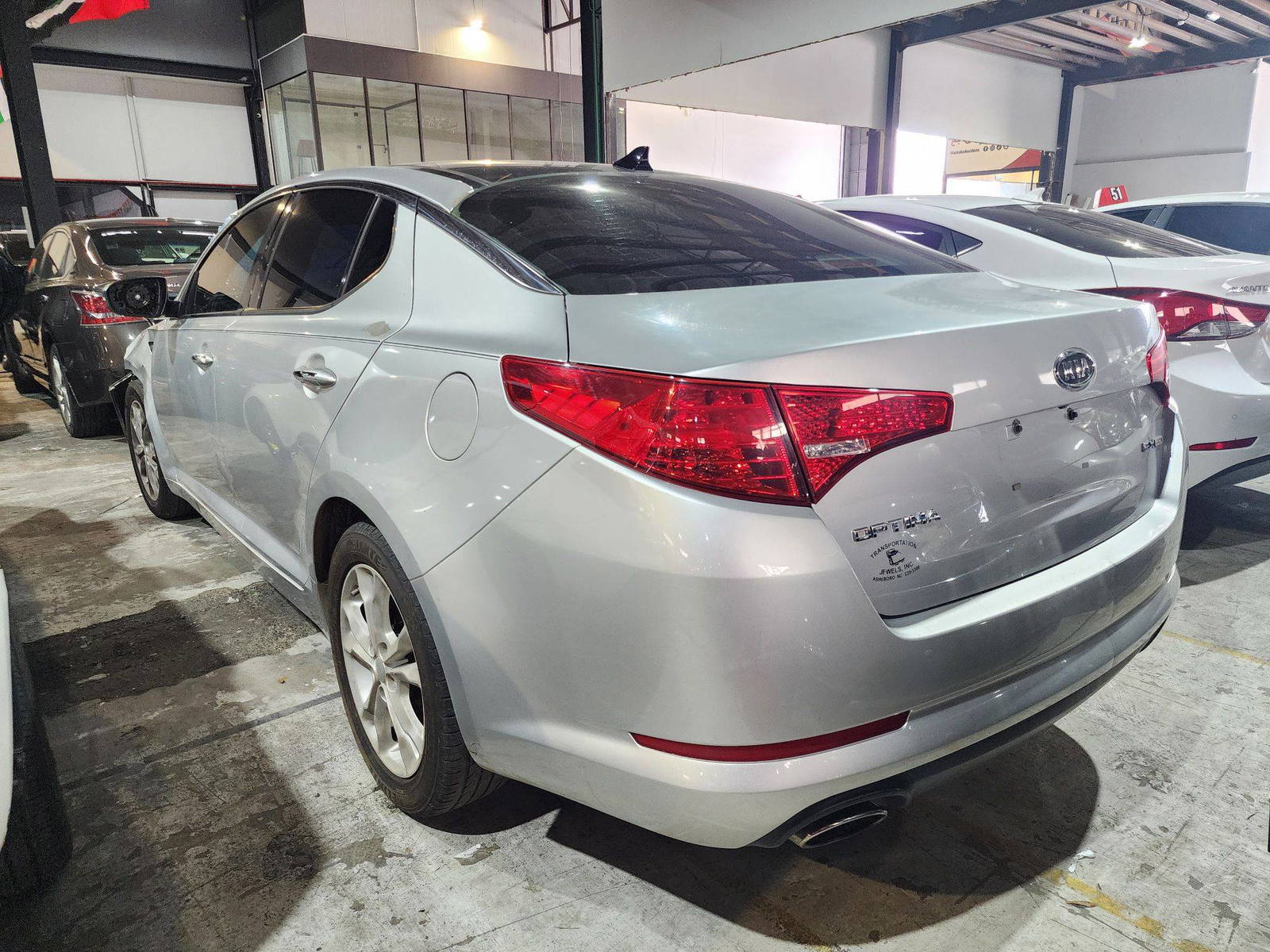 2012 KIA OPTIMA — 172332 Miles — Lot 039066 — Al Quoz - Marhaba Auctions Used Cars - Image 3
