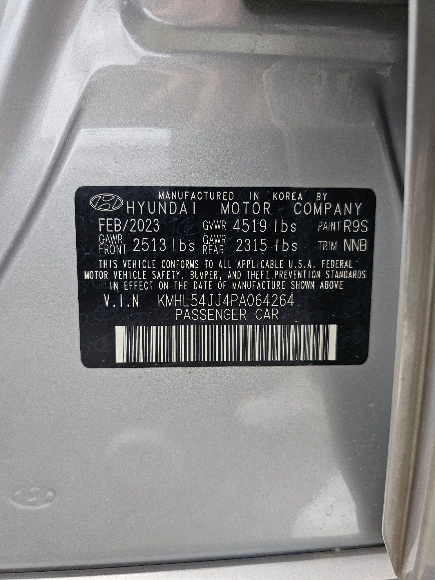 HYUNDAI SONATA 2023 - Marhaba Auction Used Cars - Image 10