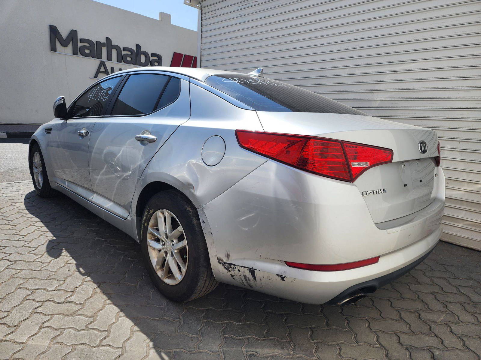 2013 KIA OPTIMA — 139650 Miles — Lot D5403782 — Souq - Marhaba Auctions Used Cars - Image 3