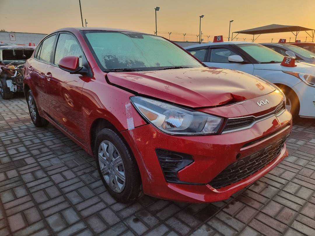 2022 KIA RIO — 7262 Miles — Lot 125487 — Ind. 12 - Marhaba Auctions Used Cars - Image 3