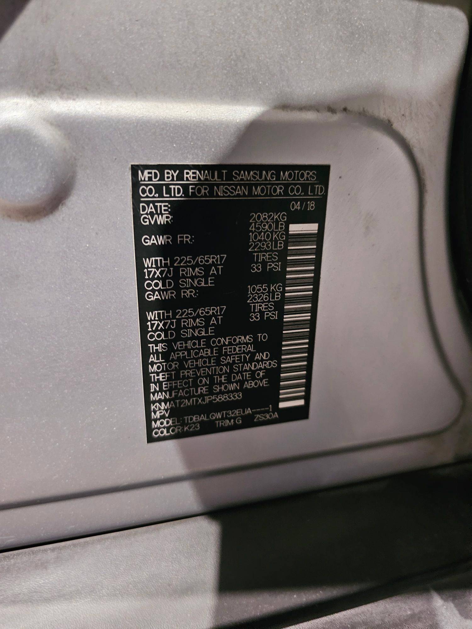 NISSAN ROGUE 2018 - Marhaba Auction Used Cars - Image 9