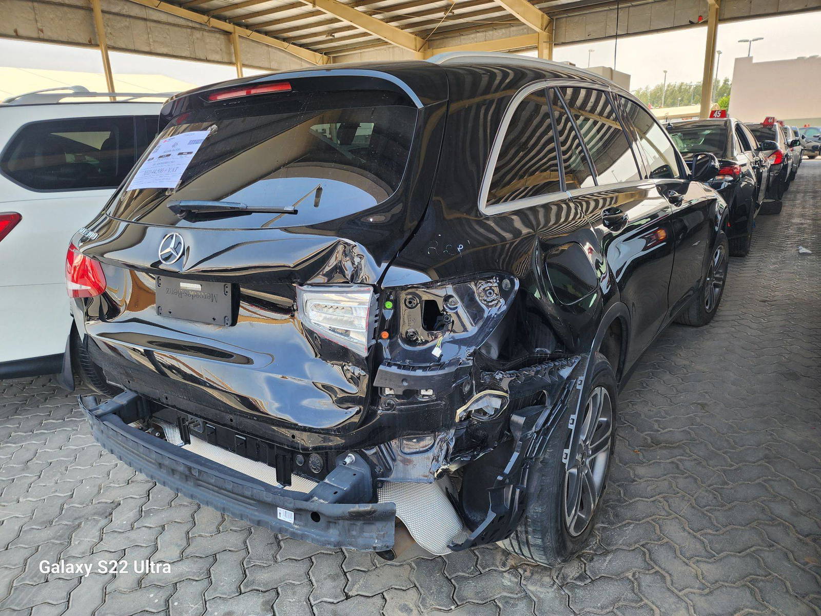 2018 MERCEDES BENZ GLC-300 — 95221 Miles — Lot 78534373 - Marhaba Auctions Used Cars - Image 3