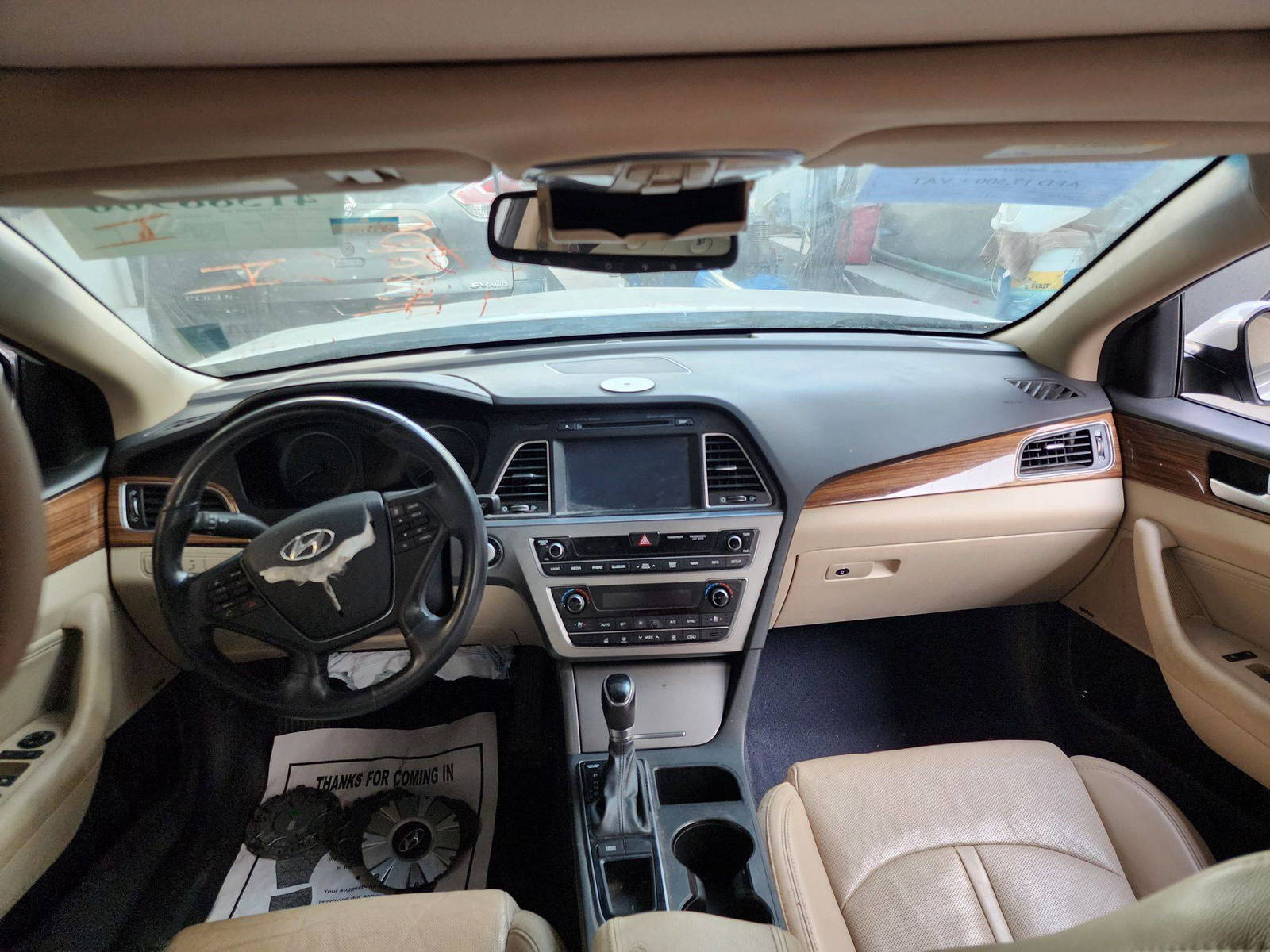 2015 HYUNDAI SONATA — 101657 Miles — Lot 41588900 — Al Quoz - Marhaba Auctions Used Cars - Image 8