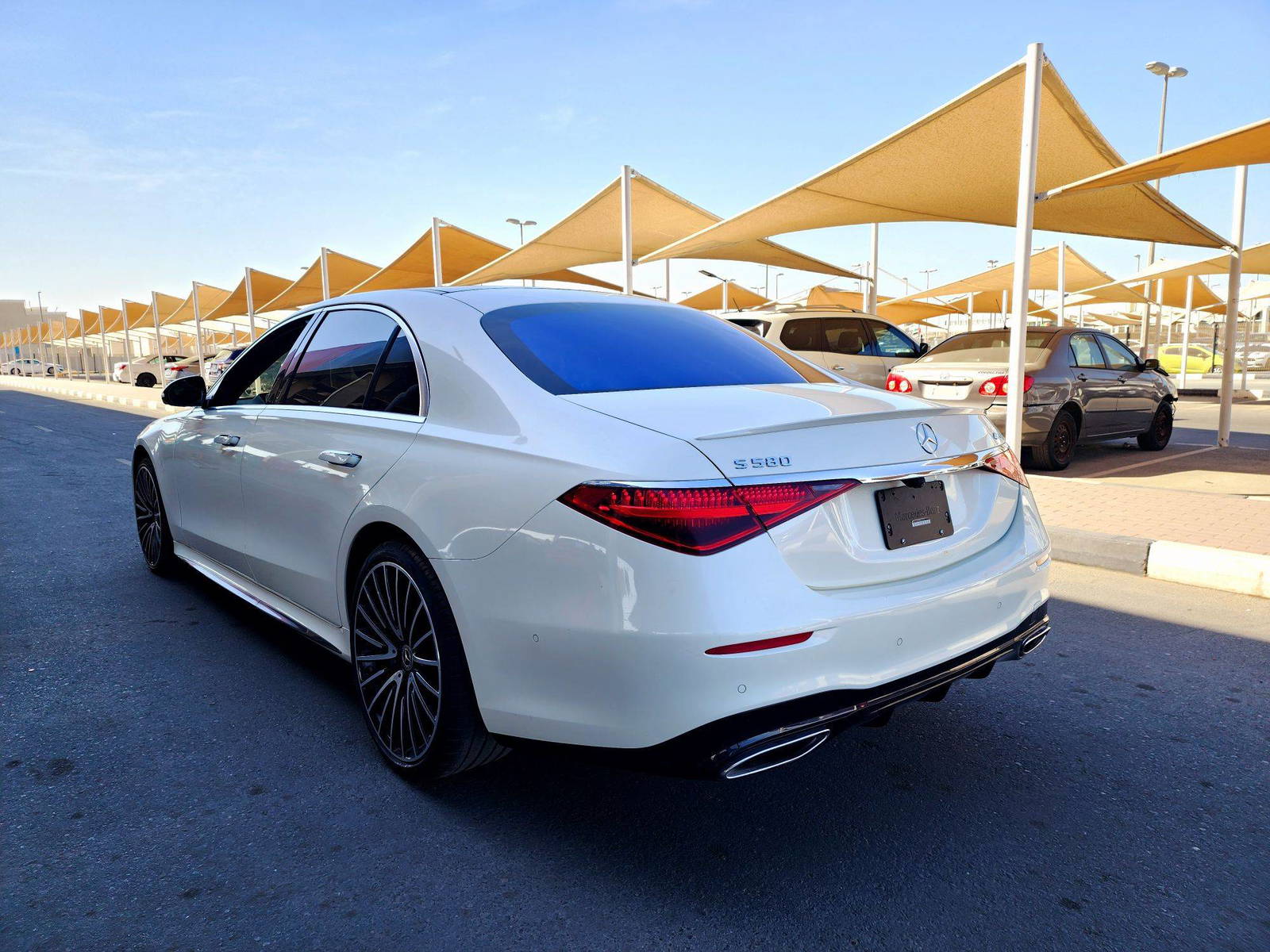 2021 MERCEDES BENZ S 580 — 66290 Miles — Lot 037610 — Main - Marhaba Auctions Used Cars - Image 3
