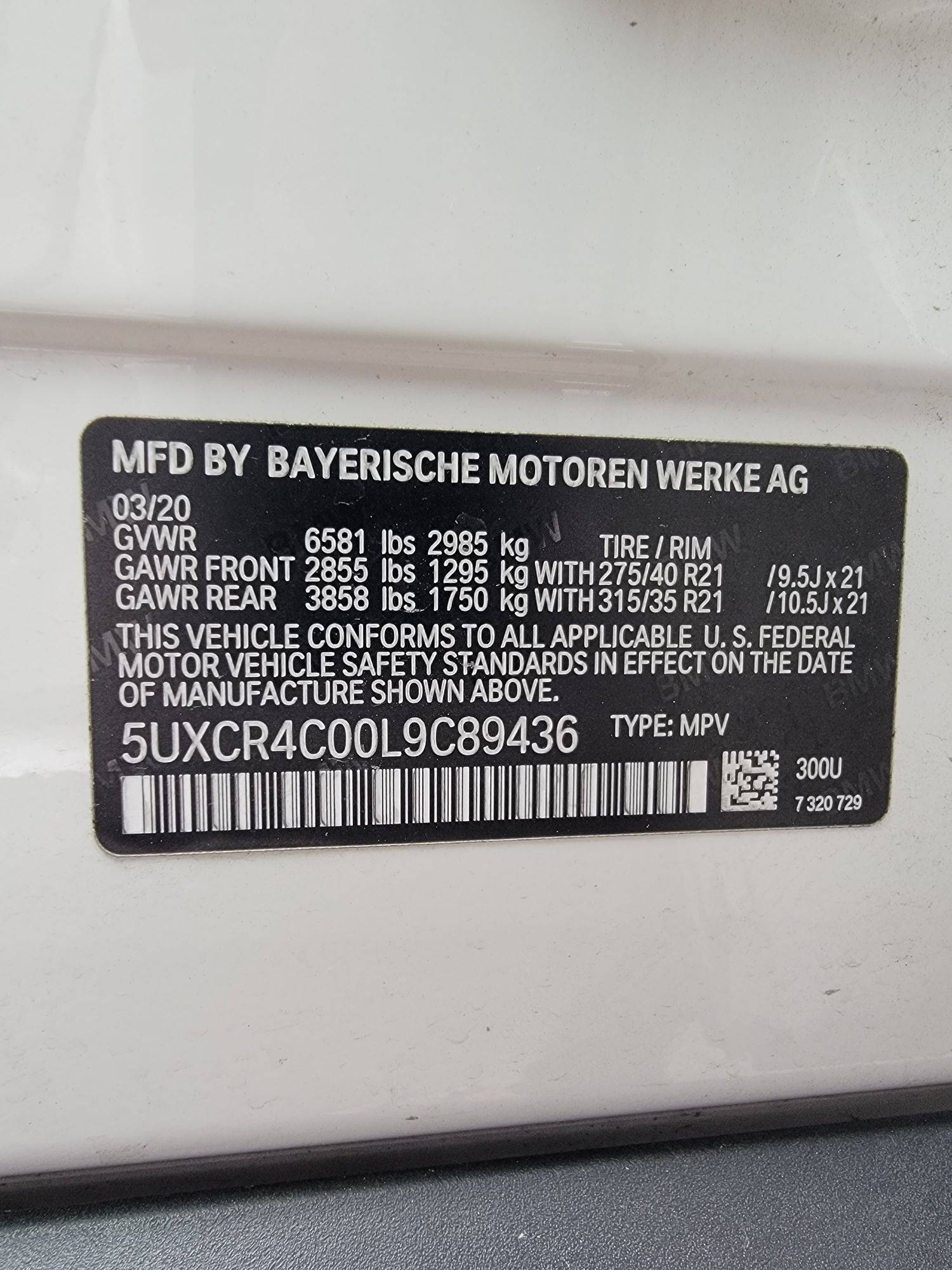 BMW X5 SDRIVE 40I 2020 - Marhaba Auction Used Cars - Image 12