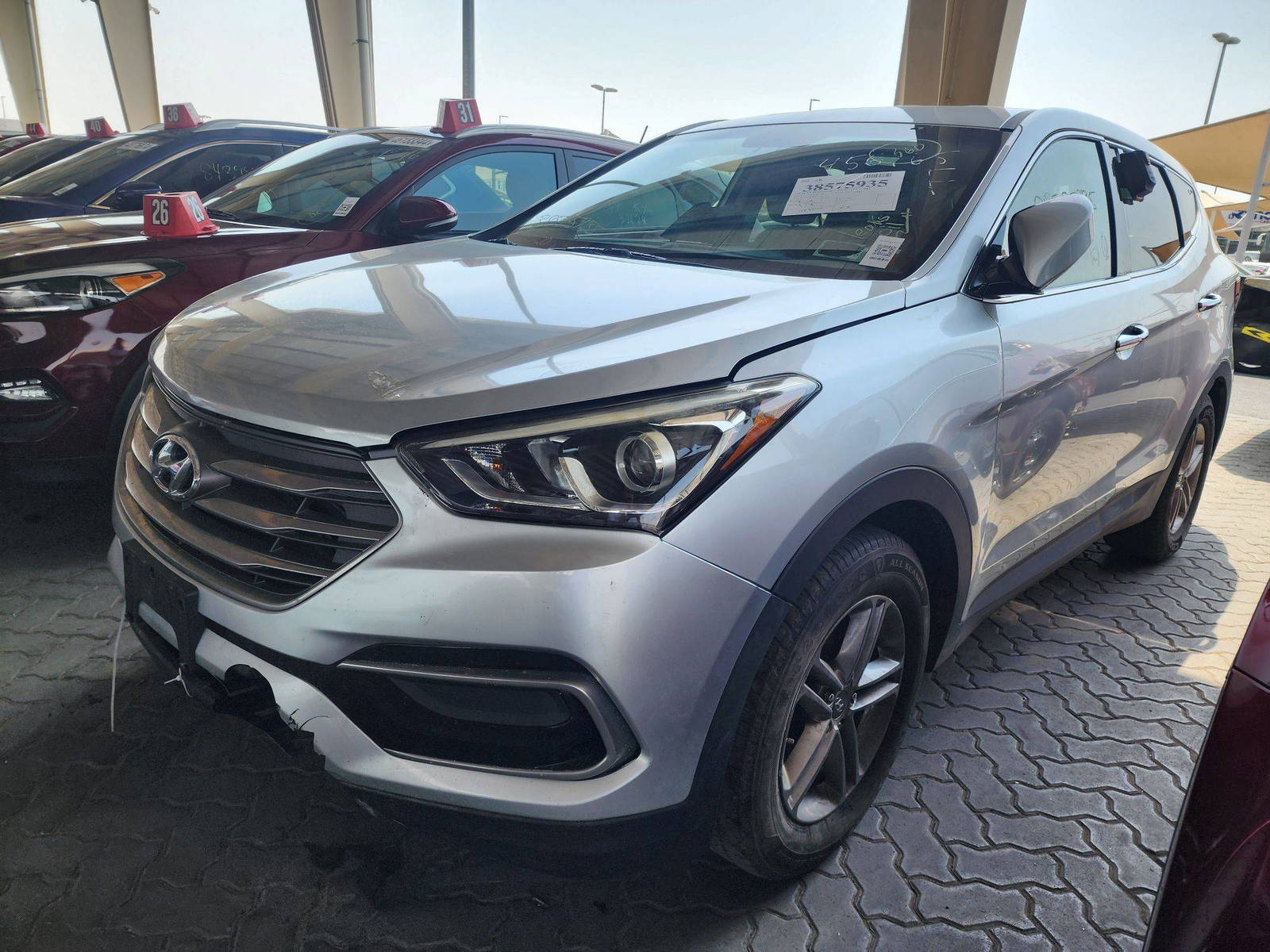 2017 HYUNDAI SANTA FE — 109945 Miles — Lot 38575935 — Souq - Marhaba Auctions Used Cars - Image 5
