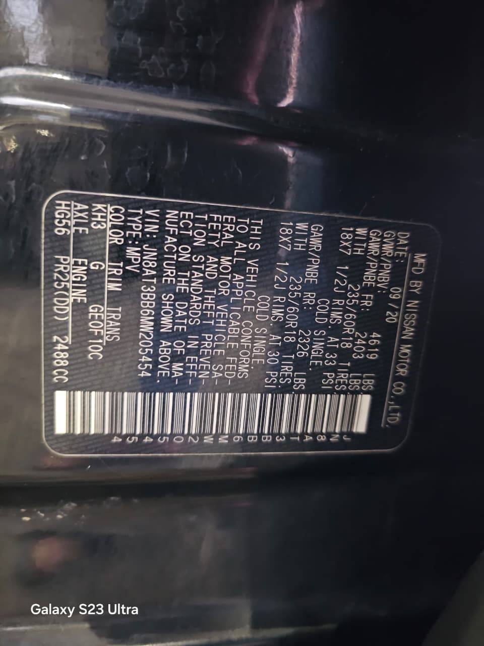 NISSAN ROGUE 2021 - Marhaba Auction Used Cars - Image 11