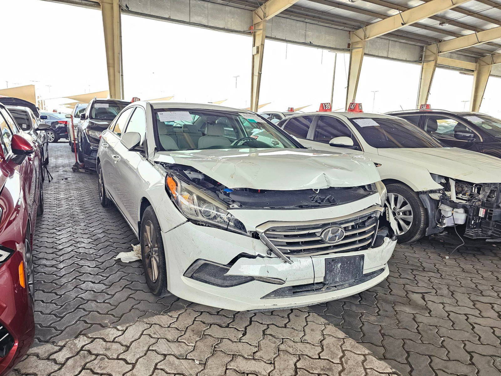 2016 HYUNDAI SONATA — 91596 Miles — Lot 42199923 — Souq - Marhaba Auctions Used Cars - Image 4