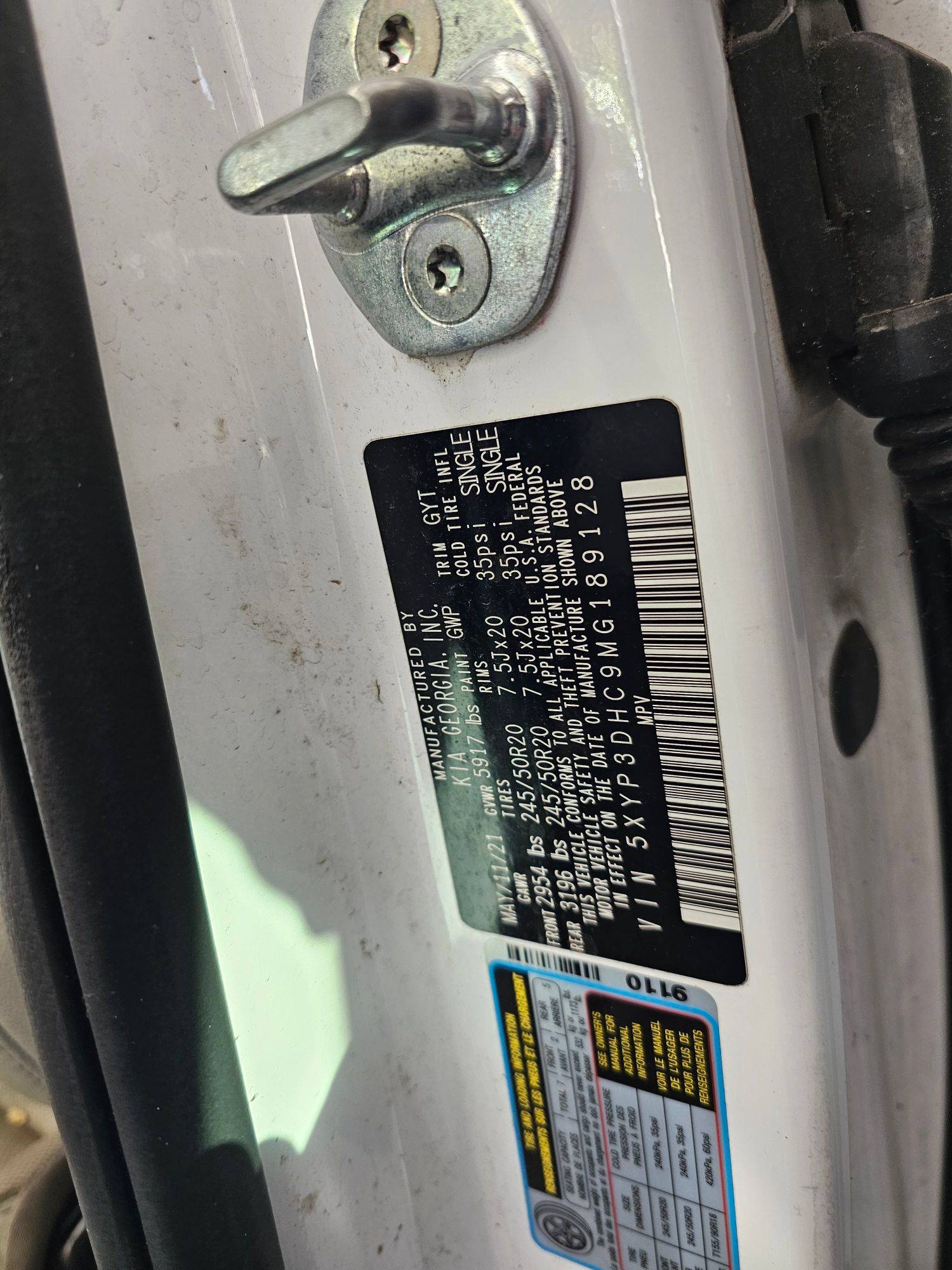 KIA TELLURIDE 2021 - Marhaba Auction Used Cars - Image 8