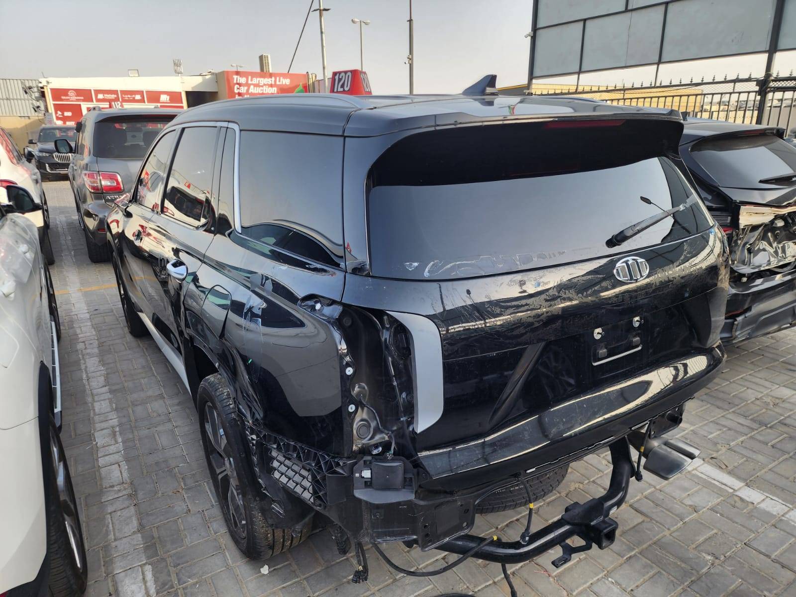 2021 HYUNDAI PALISADE SEL — 140626 Miles — Lot MU232109 — Al Sajaa - Marhaba Auctions Used Cars - Image 9