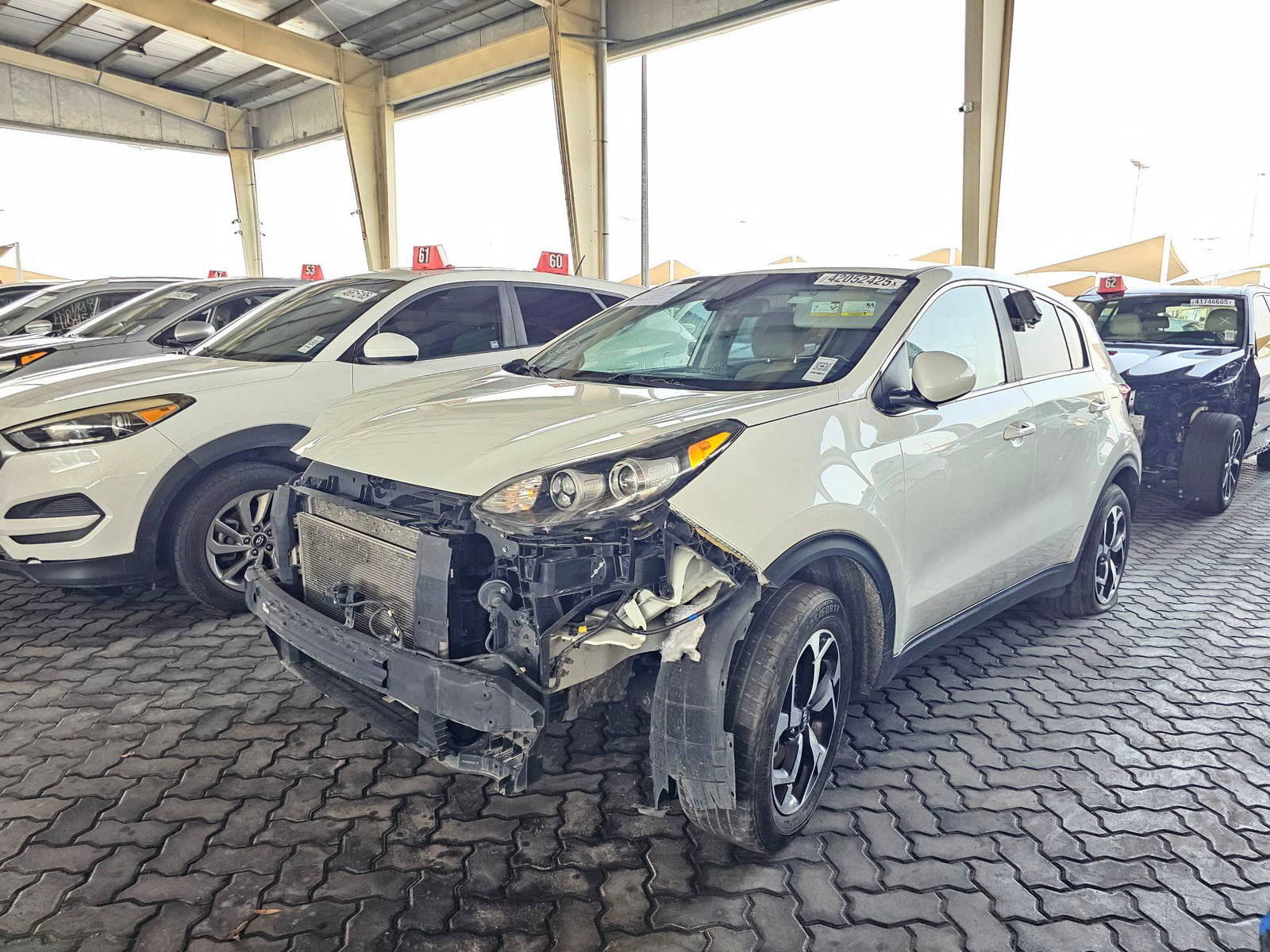 2022 KIA SPORTAGE — 130770 Miles — Lot 7N7028504 — Ind. 12 - Marhaba Auctions Used Cars - Image 5
